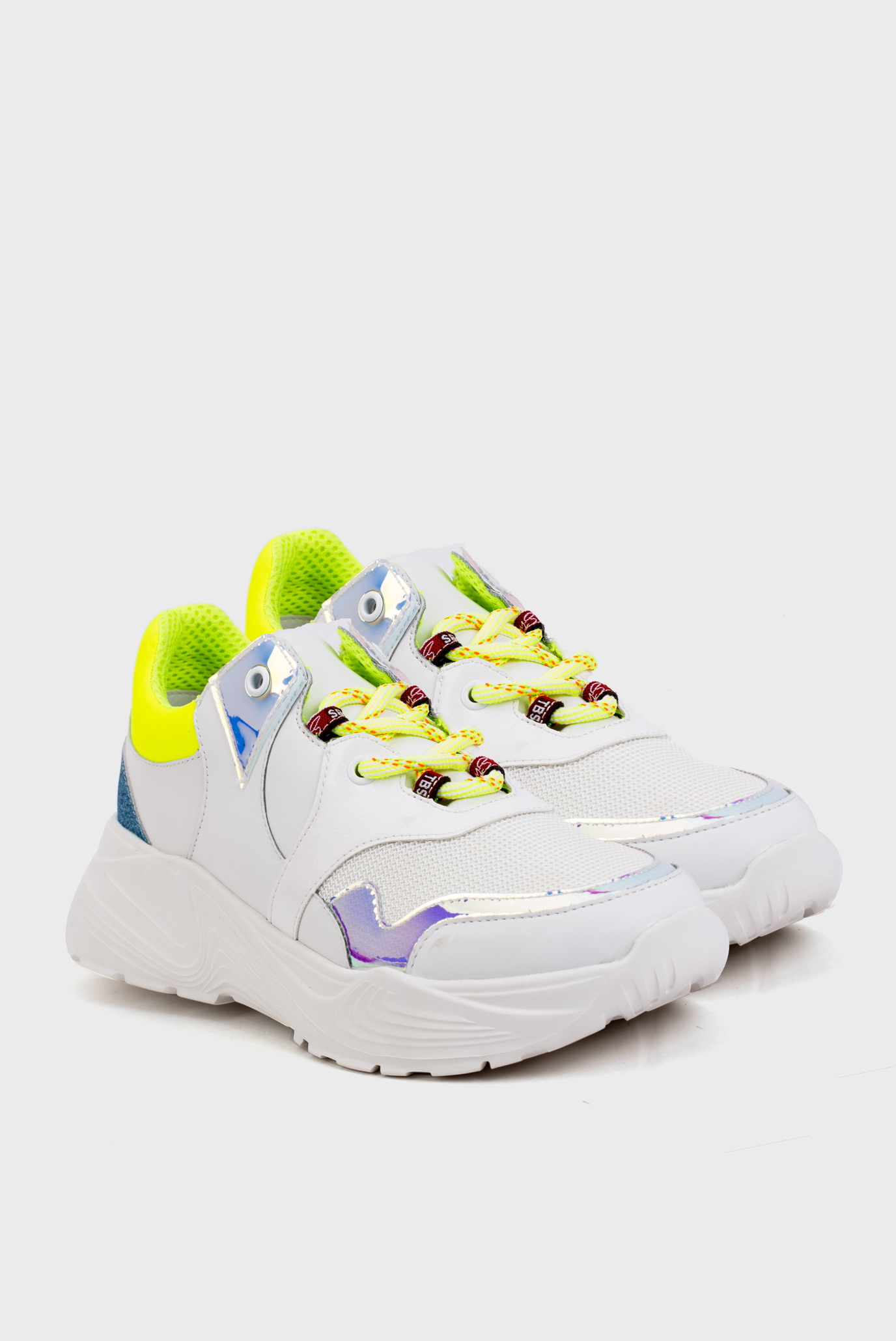 Кроссовки TBS/USHUAIA - SNEAKER ORTENSIA IN NAPPA L.+MESH 2