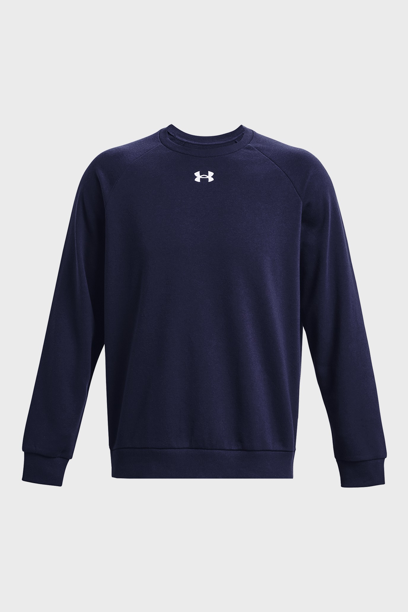 Мужской темно-синий свитшот UA Rival Fleece Crew 5