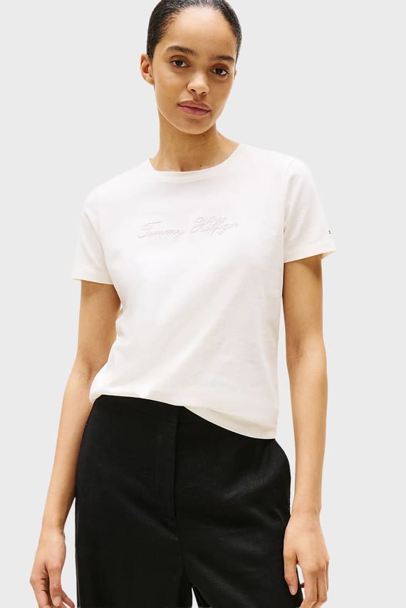 Футболка/LUREX SCRIPT REG C-NK SS TEE