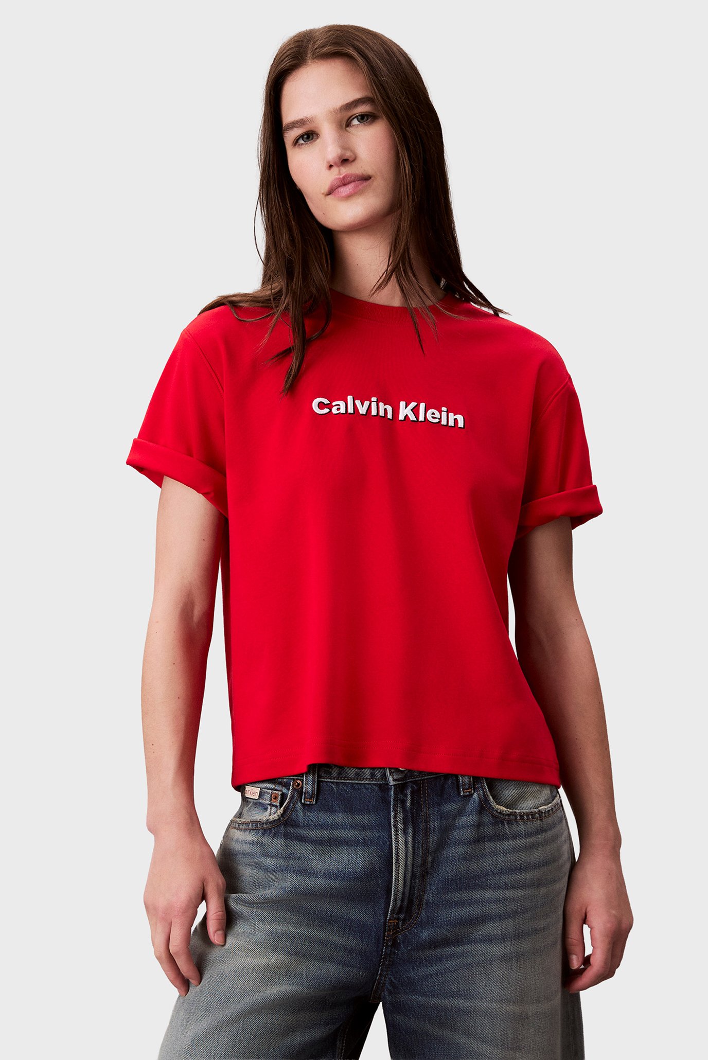 Футболка SS 2 TONE 3D EMBROIDERY LOGO TEE 1