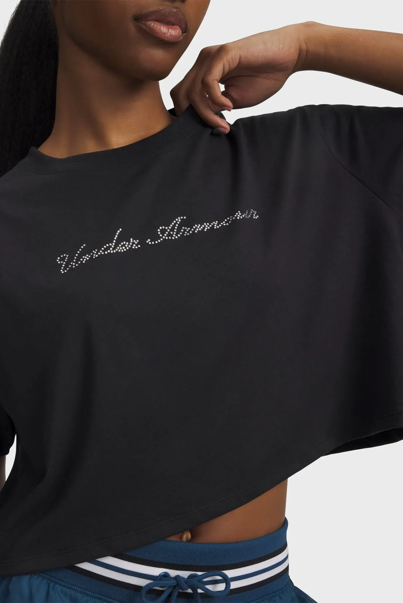 Футболка UA W WM CROP SS 2