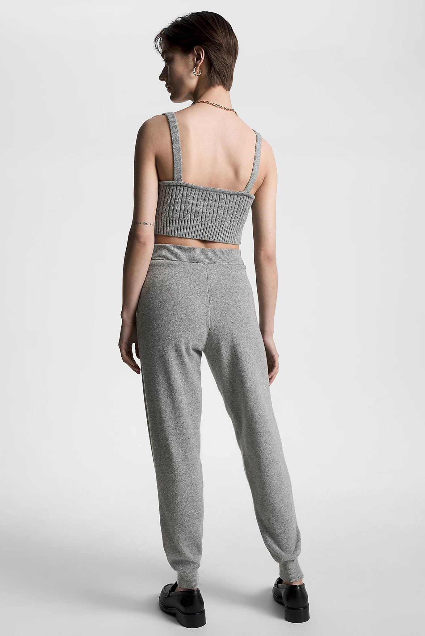 Штаны спортивные CABLE DETAIL KNIT JOGGER 3