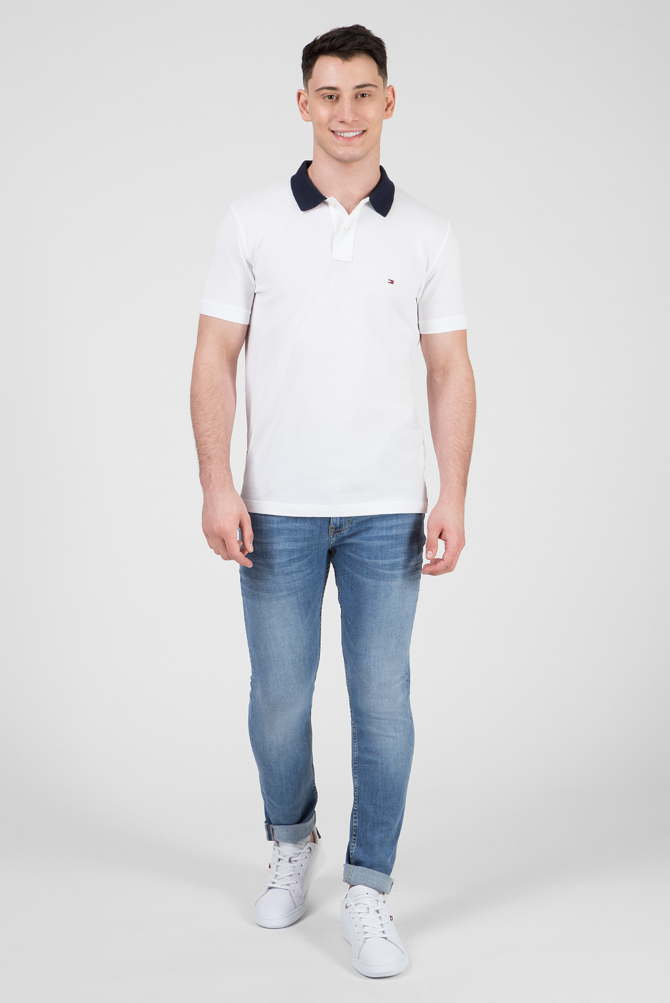 Мужское белое поло 1985 5