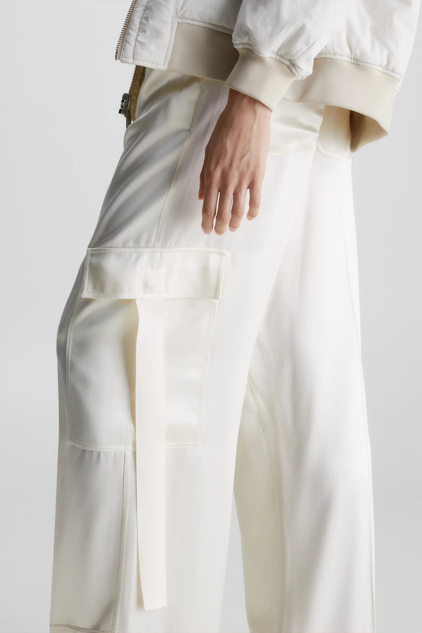 Женские белые карго NAIA SHINE 9