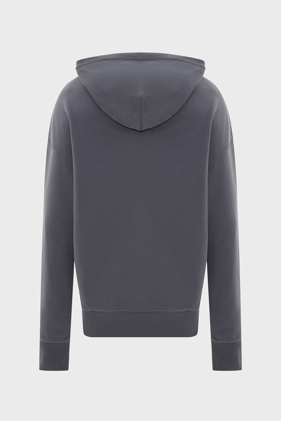 Мужское темно-серое худи COTTON COMFORT HOODIE