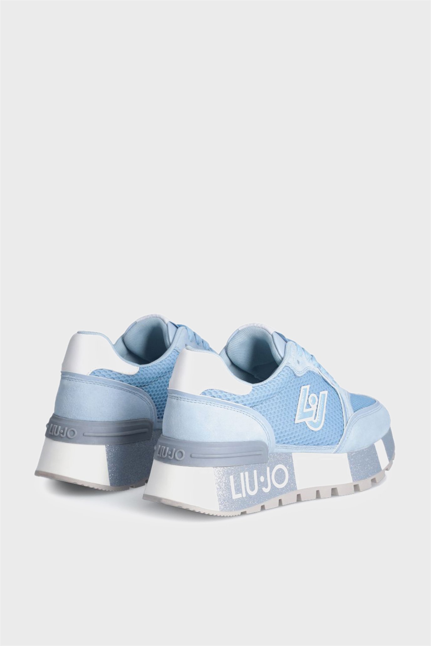 Кроссовки AMAZING 25 - SNEAKER COW SUEDE NET LIGHT BLUE 5