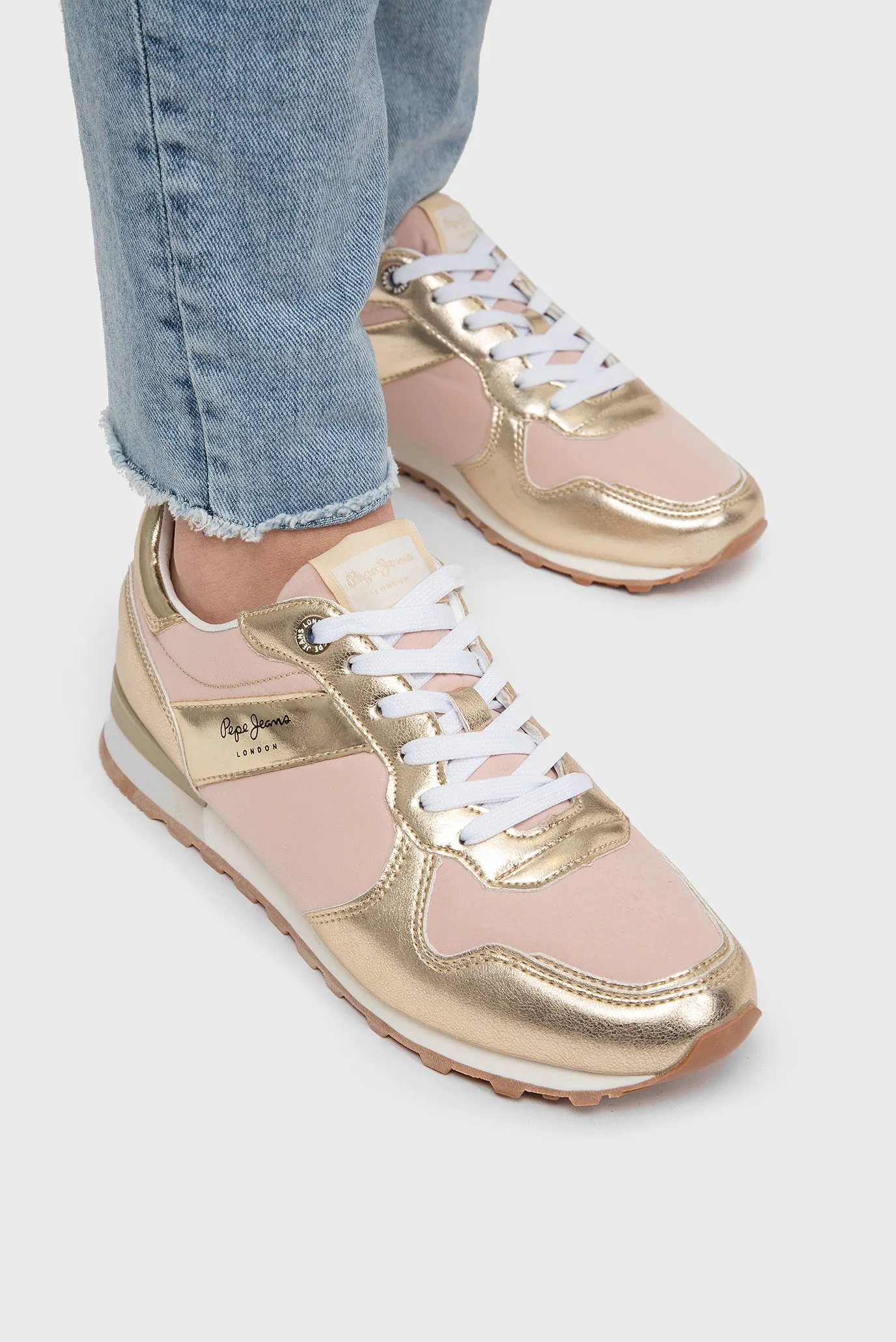 Женские золотистые кроссовки VERONA W GREEK 10