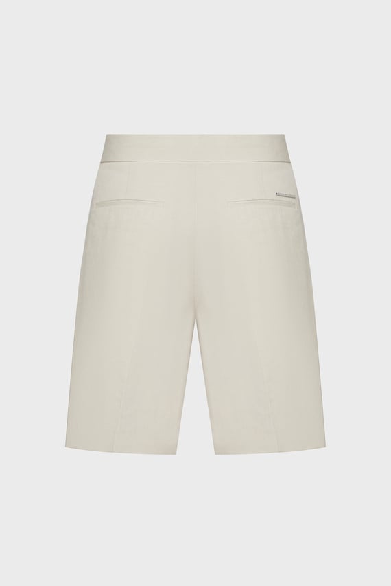 Шорты/LINEN TAILORED SHORTS