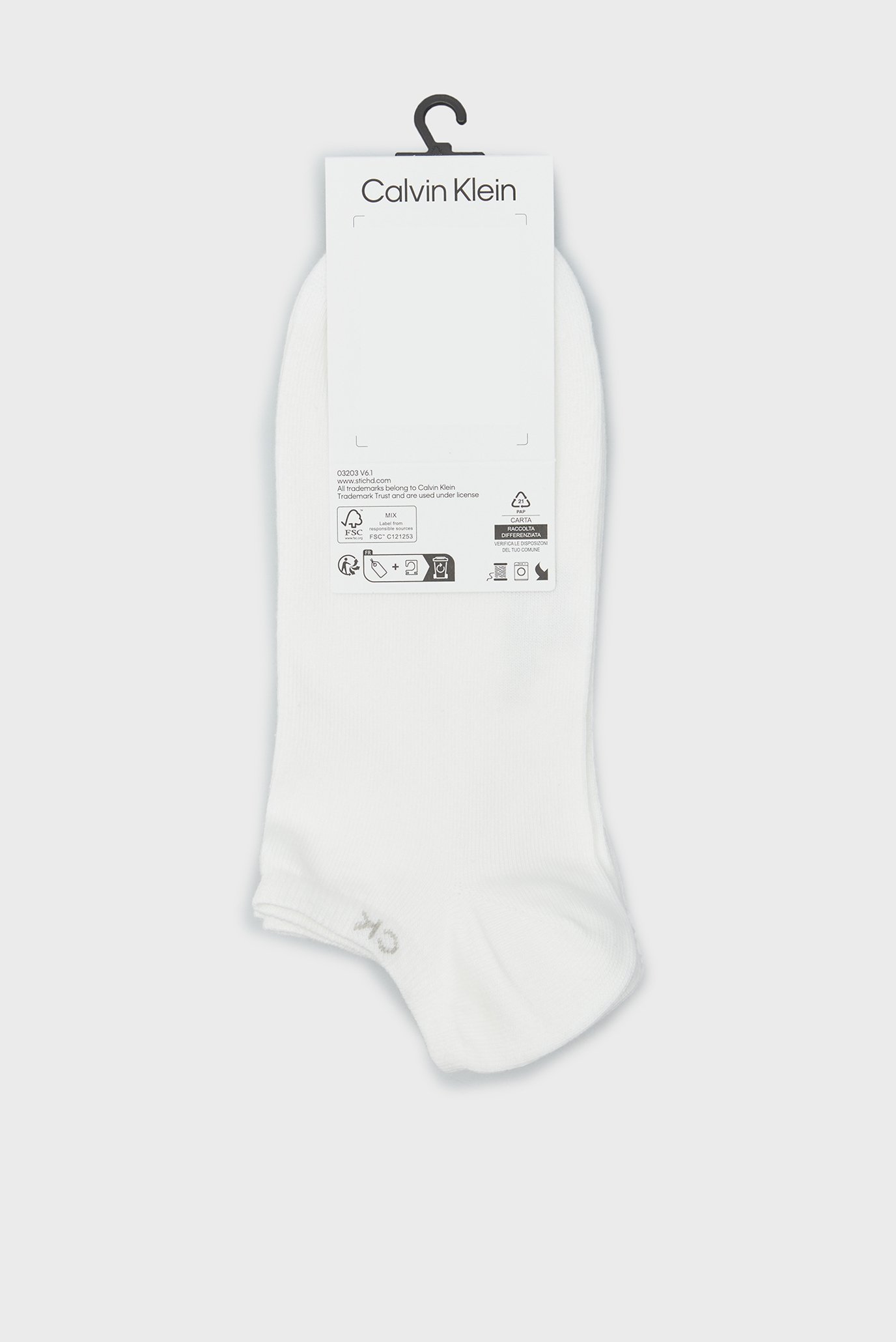 Носки CK MEN SNEAKER 2P 6