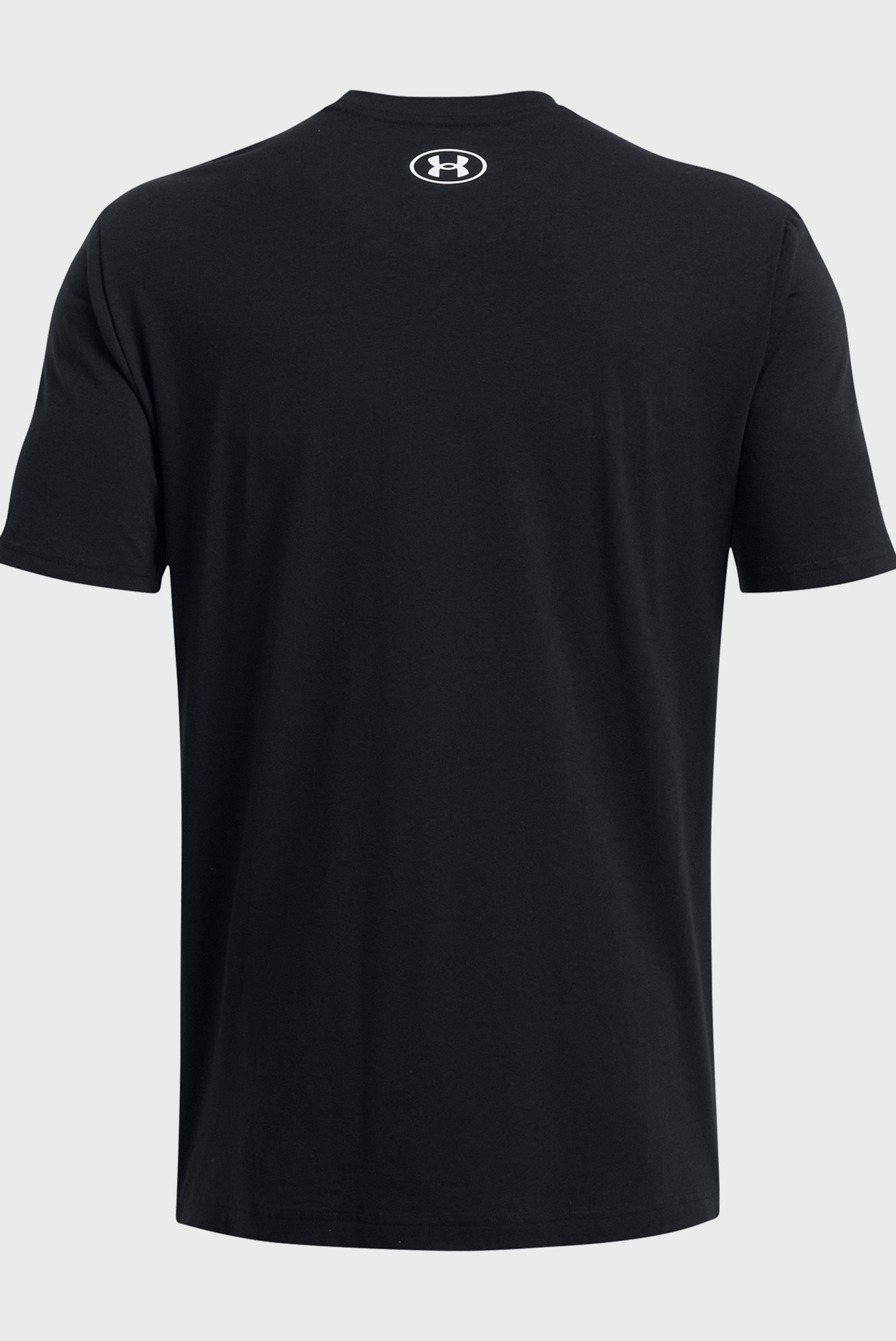 Мужская черная футболка UA M GLITCH LOGO 60 40S SS 4