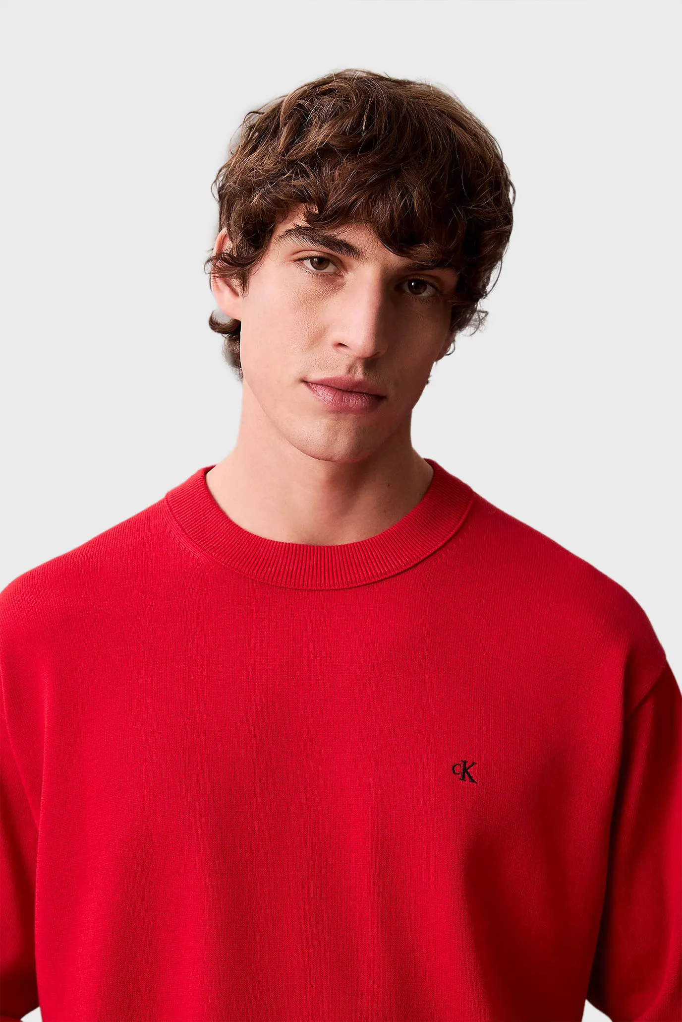 Свитер EU LS COTTON RELAXED CREWNK SWEA 4