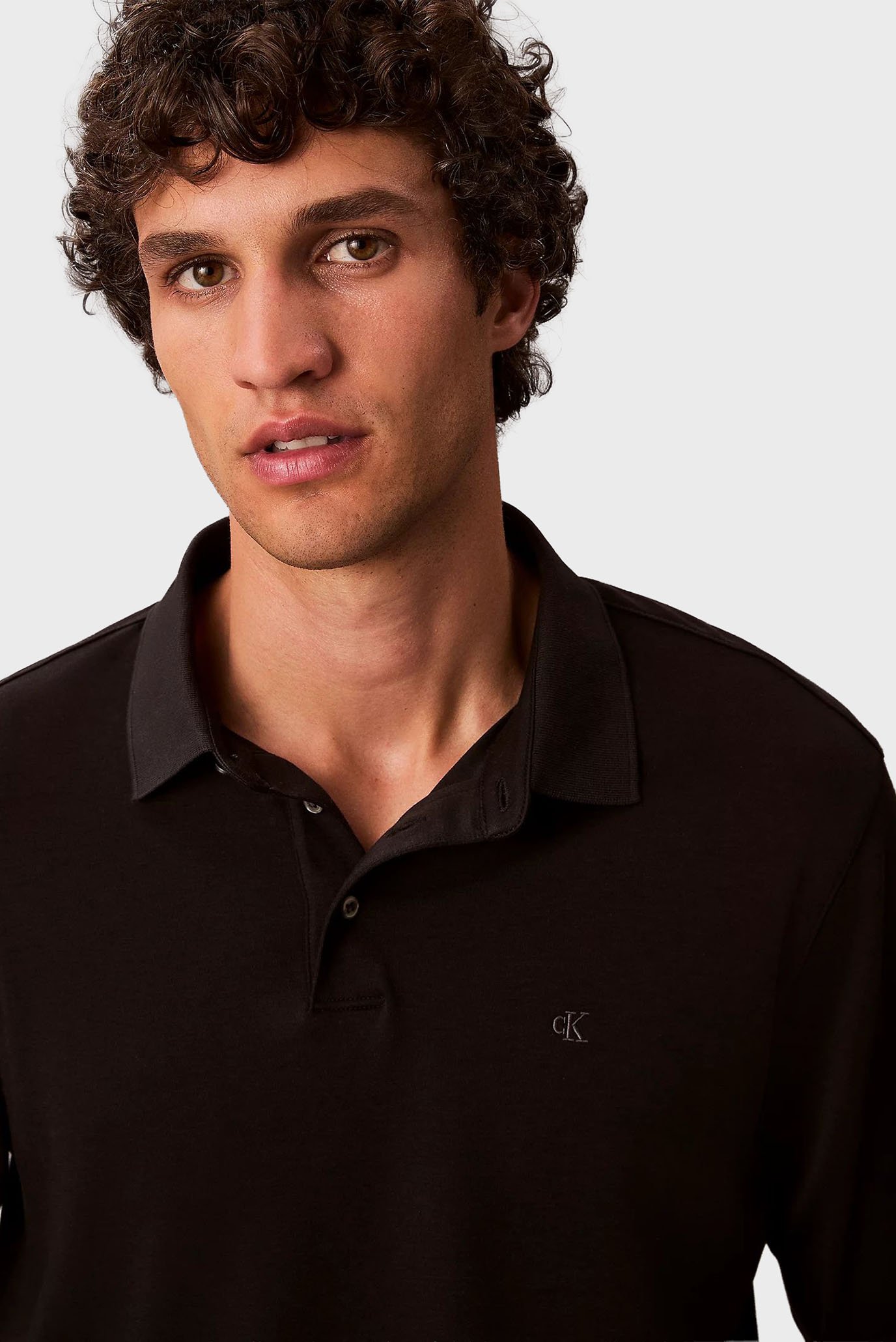 Поло с длинным рукавом LS SUPIMA COTTON SOLID POLO 4