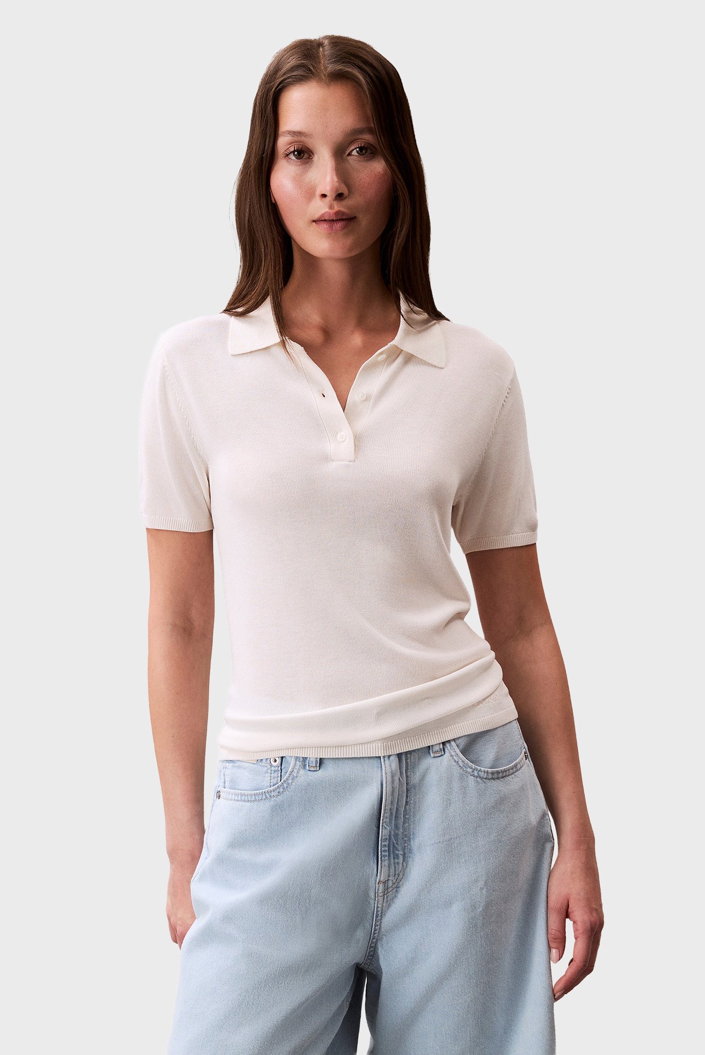 Поло/Fine Gauge Viscose Polo 1