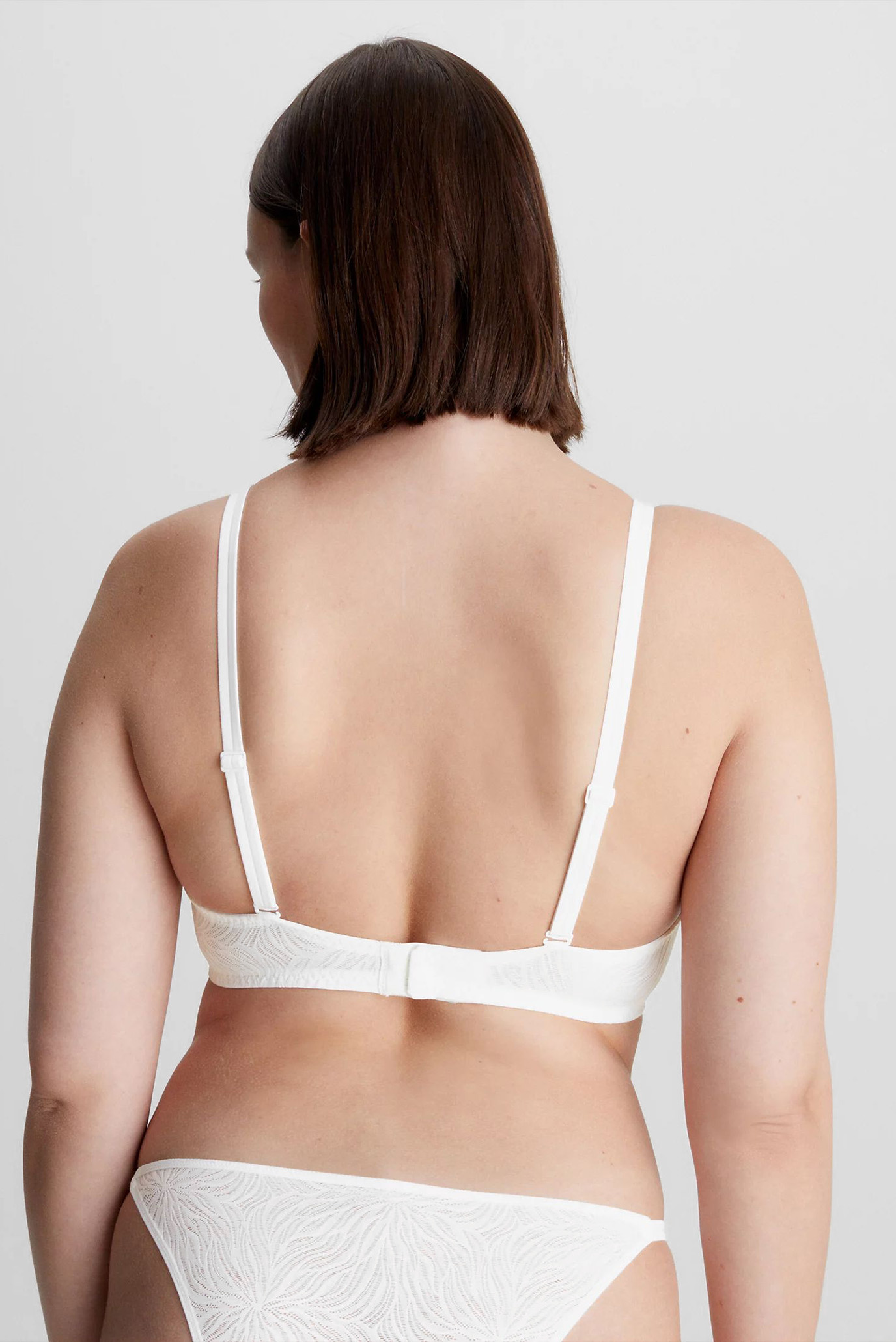 Женский белый бюстгальтер UNLINED DEMI 17