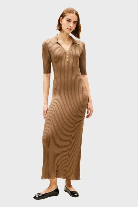 Платье CO RAYON RIB POLO F&F DRESS Tommy Hilfiger