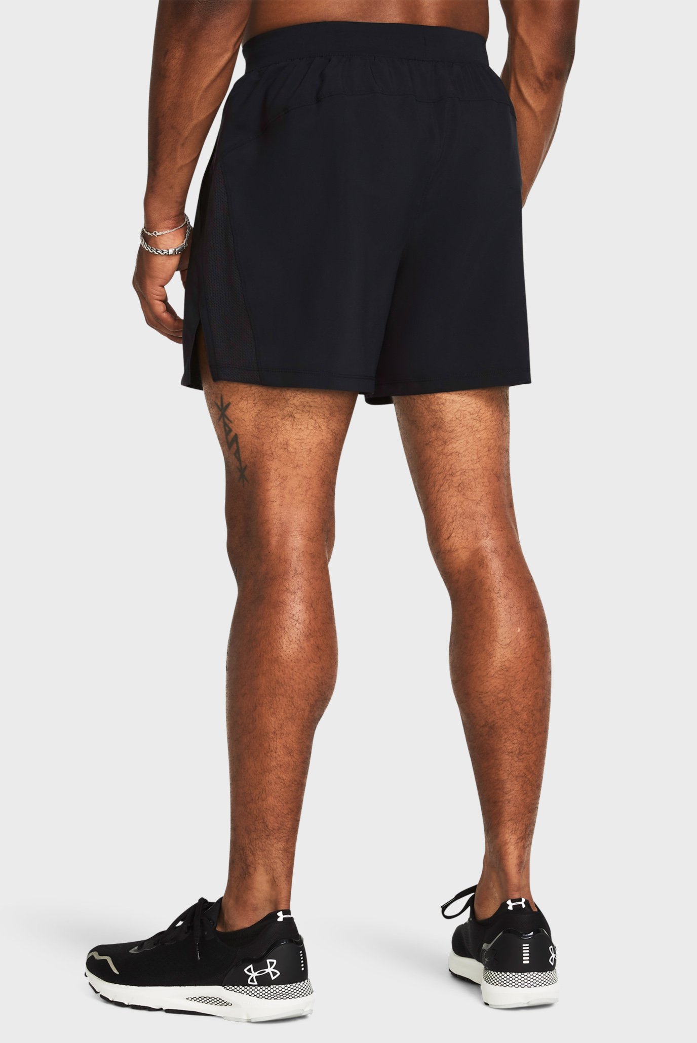 Мужские черные шорты UA LAUNCH 5'' UNLINED SHORTS 3