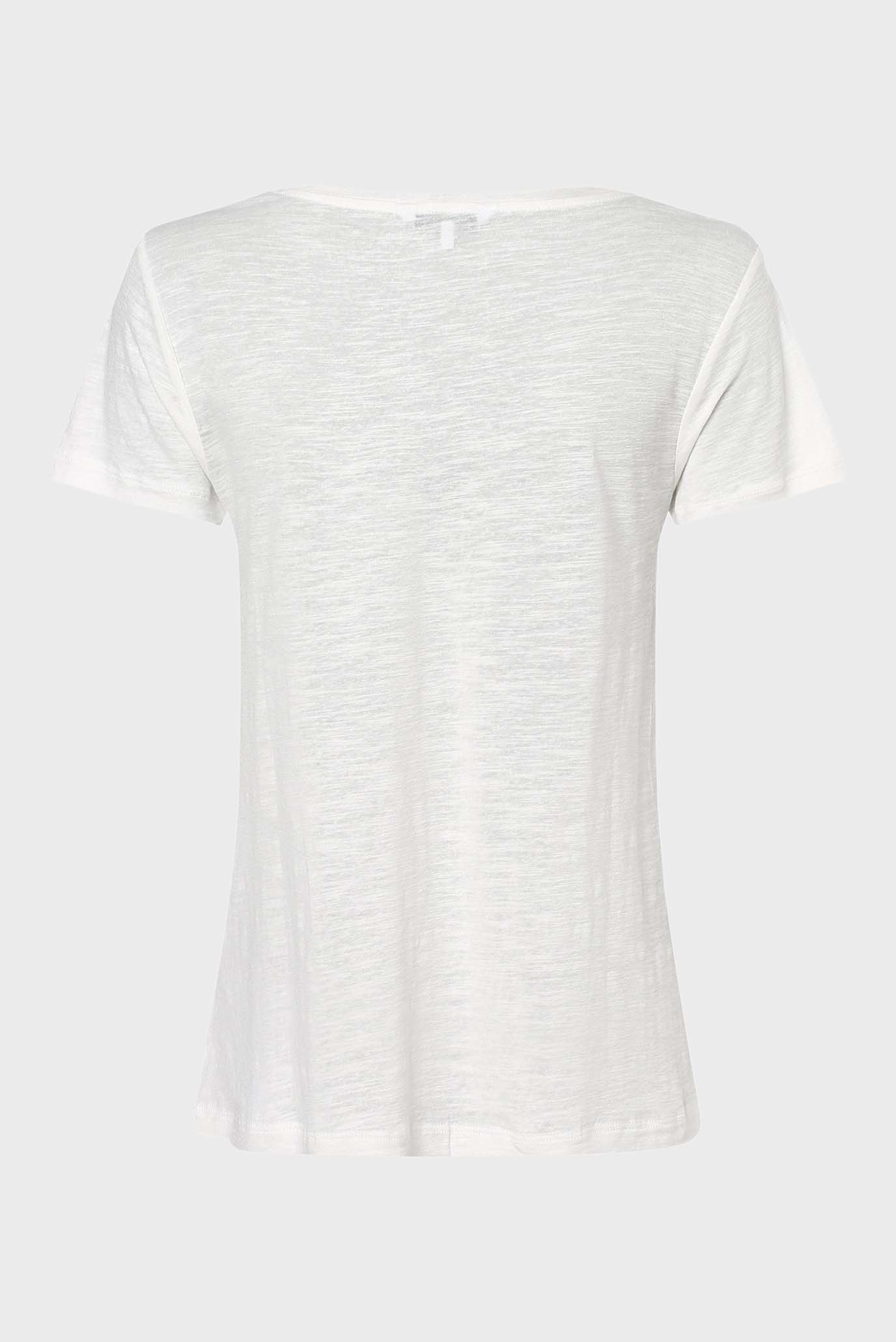 Футболка REG LYCL LINEN V-NK SS 2