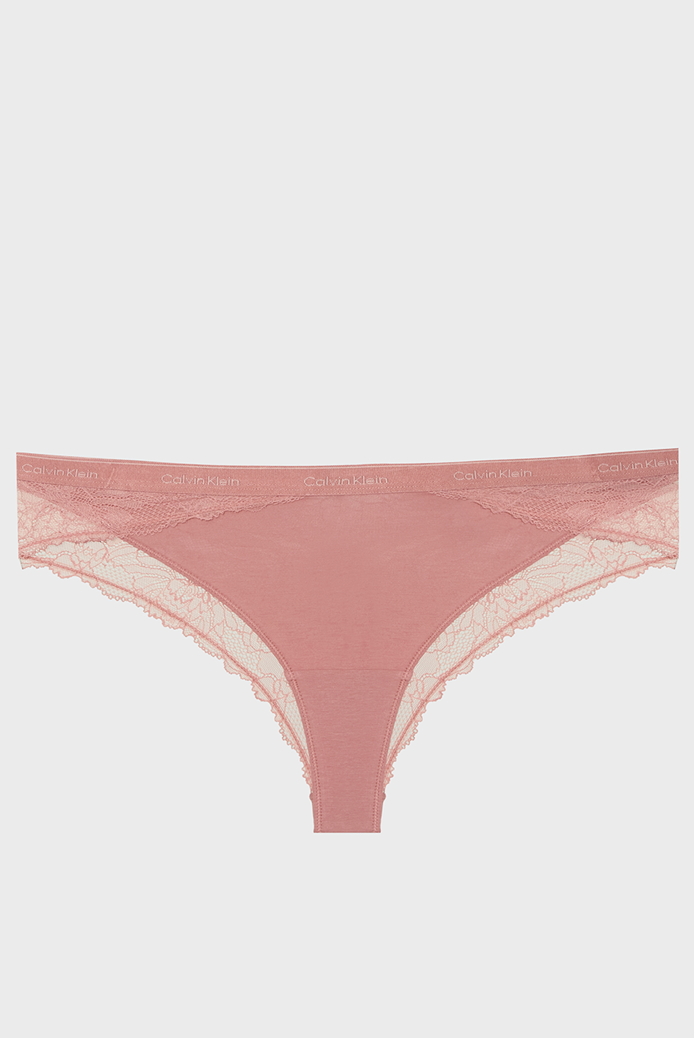 Женские розовые трусики TANGA 5