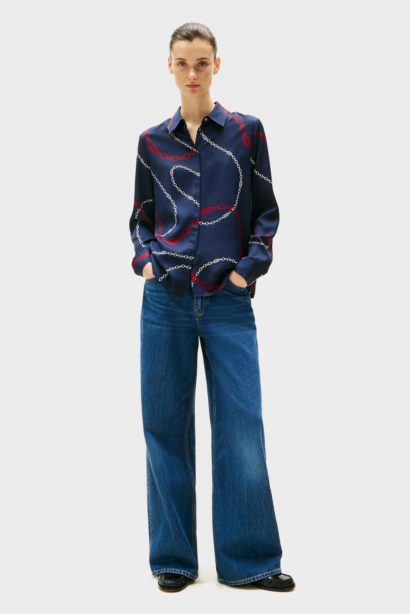 Рубашка SOFT VISCOSE REGULAR LS SHIRTTommy Hilfiger Рубашка SOFT VISCOSE REGULAR LS SHIRT 2