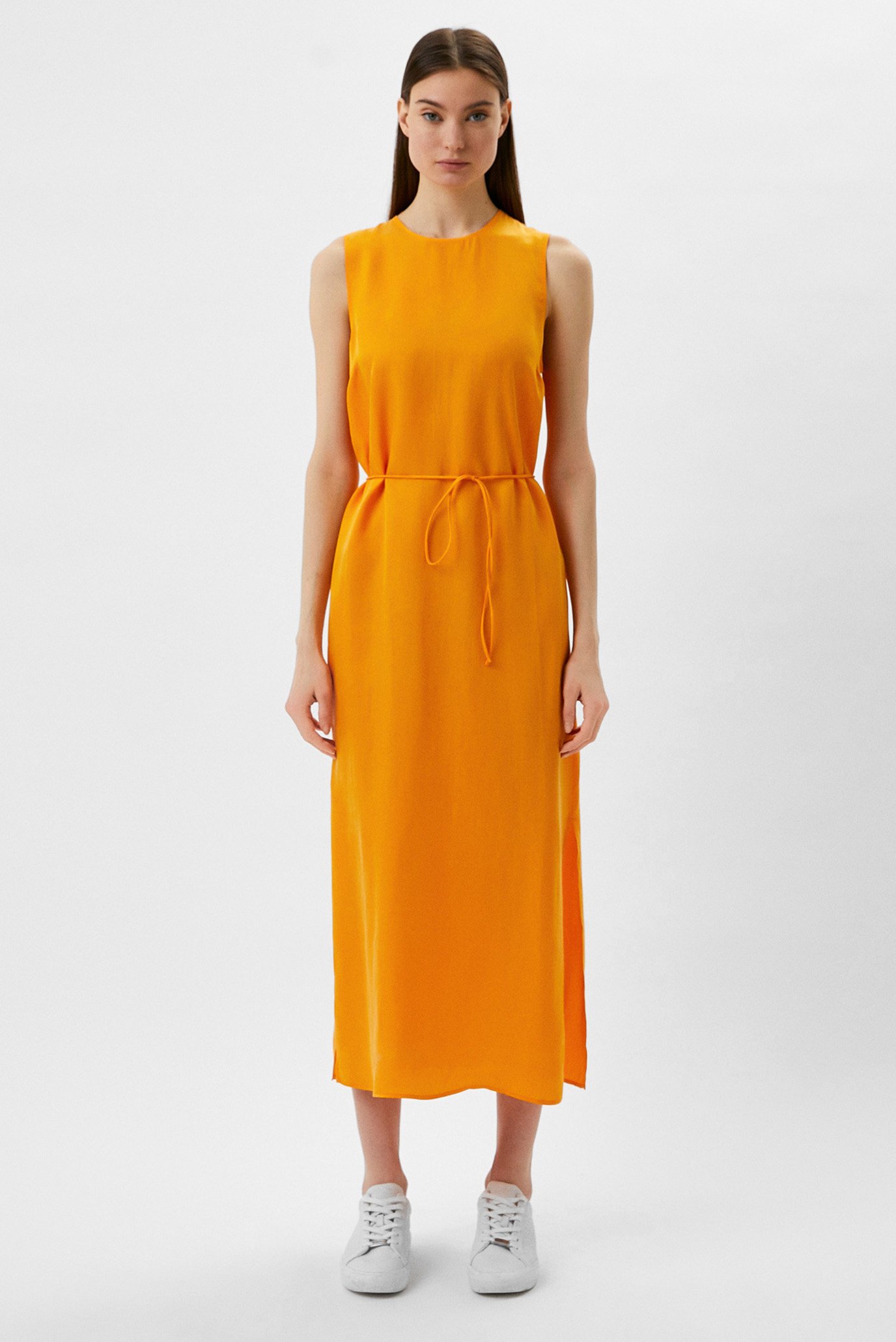 Женское оранжевое платье SHINE 1