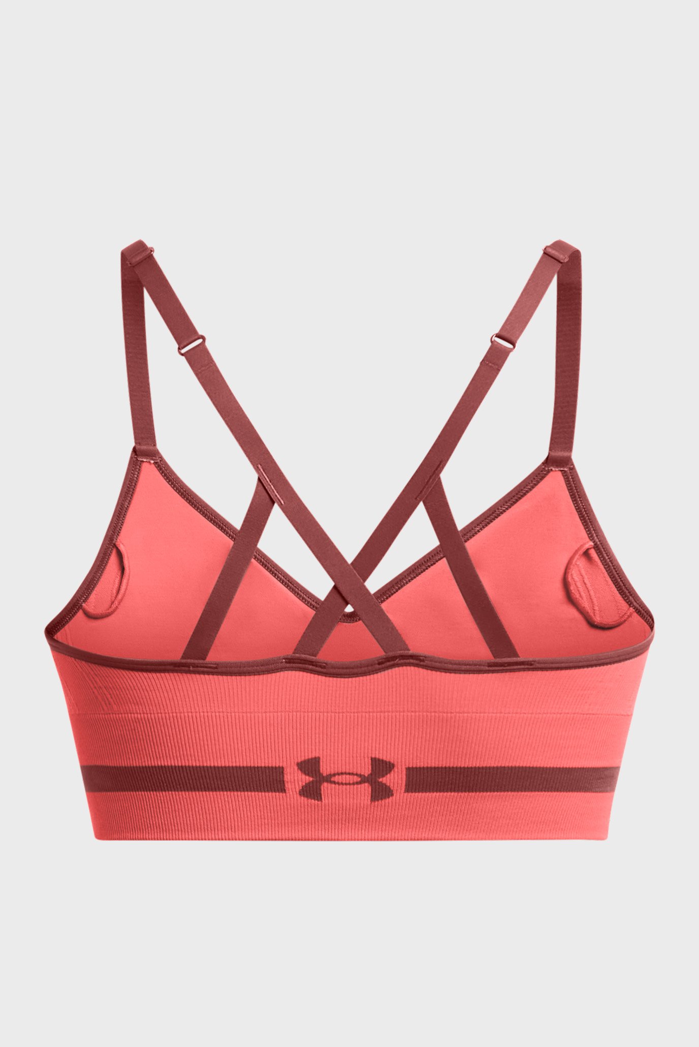 Топ/UA Seamless Low Long Bra-PNK 11