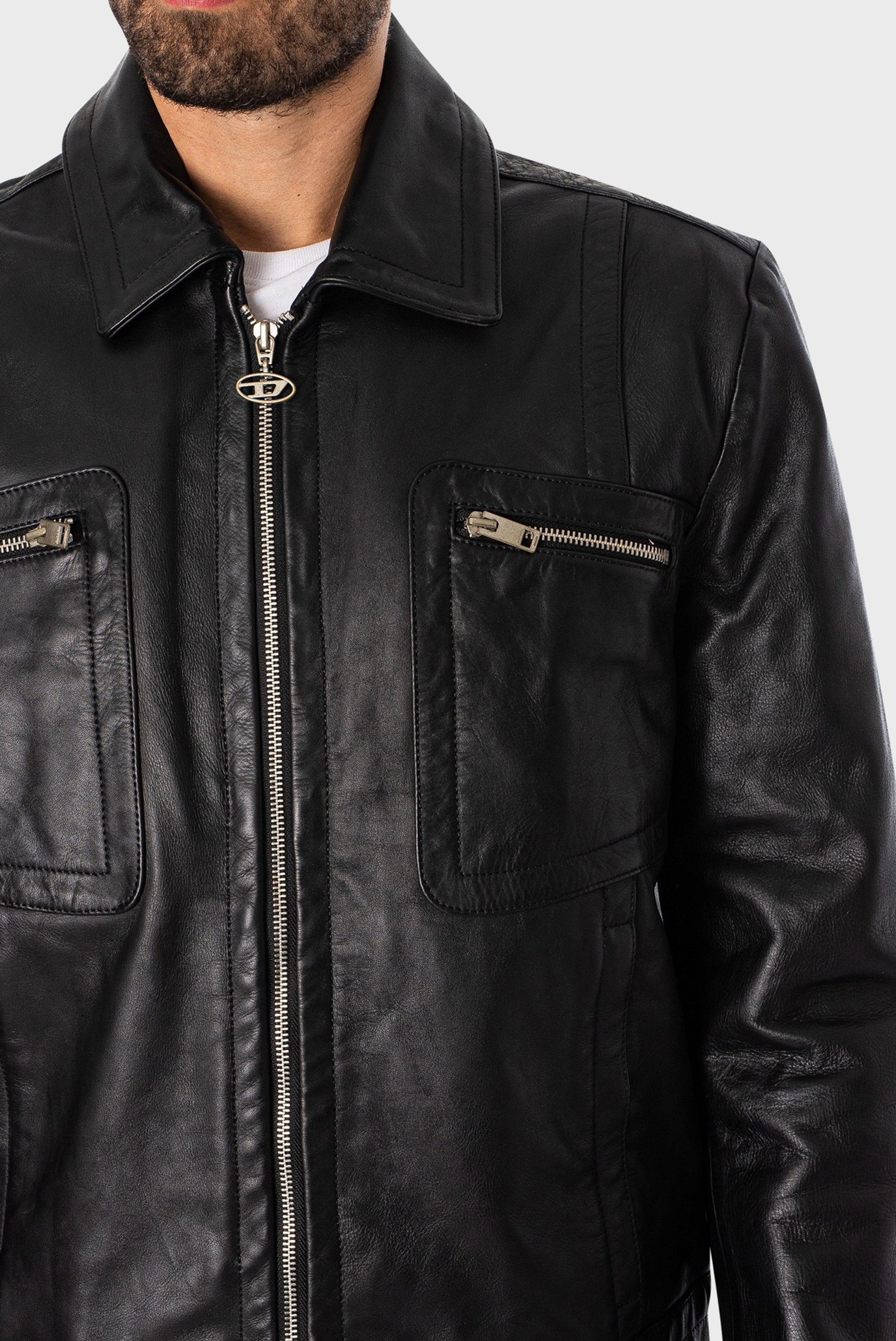 Куртка кожаная L-CALE JACKET 5