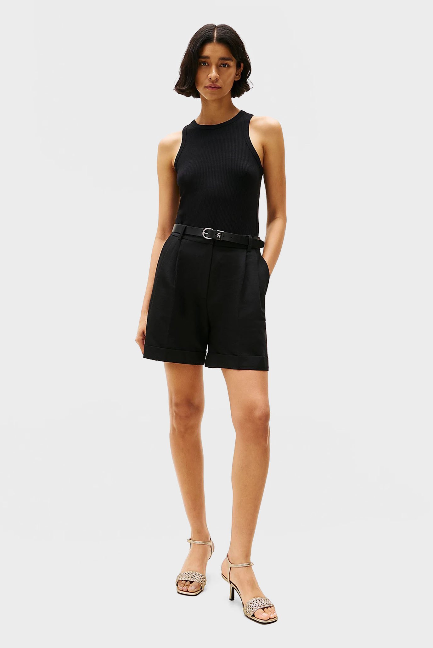 Босоножки METALLIC LTHR KITTEN SANDAL 7