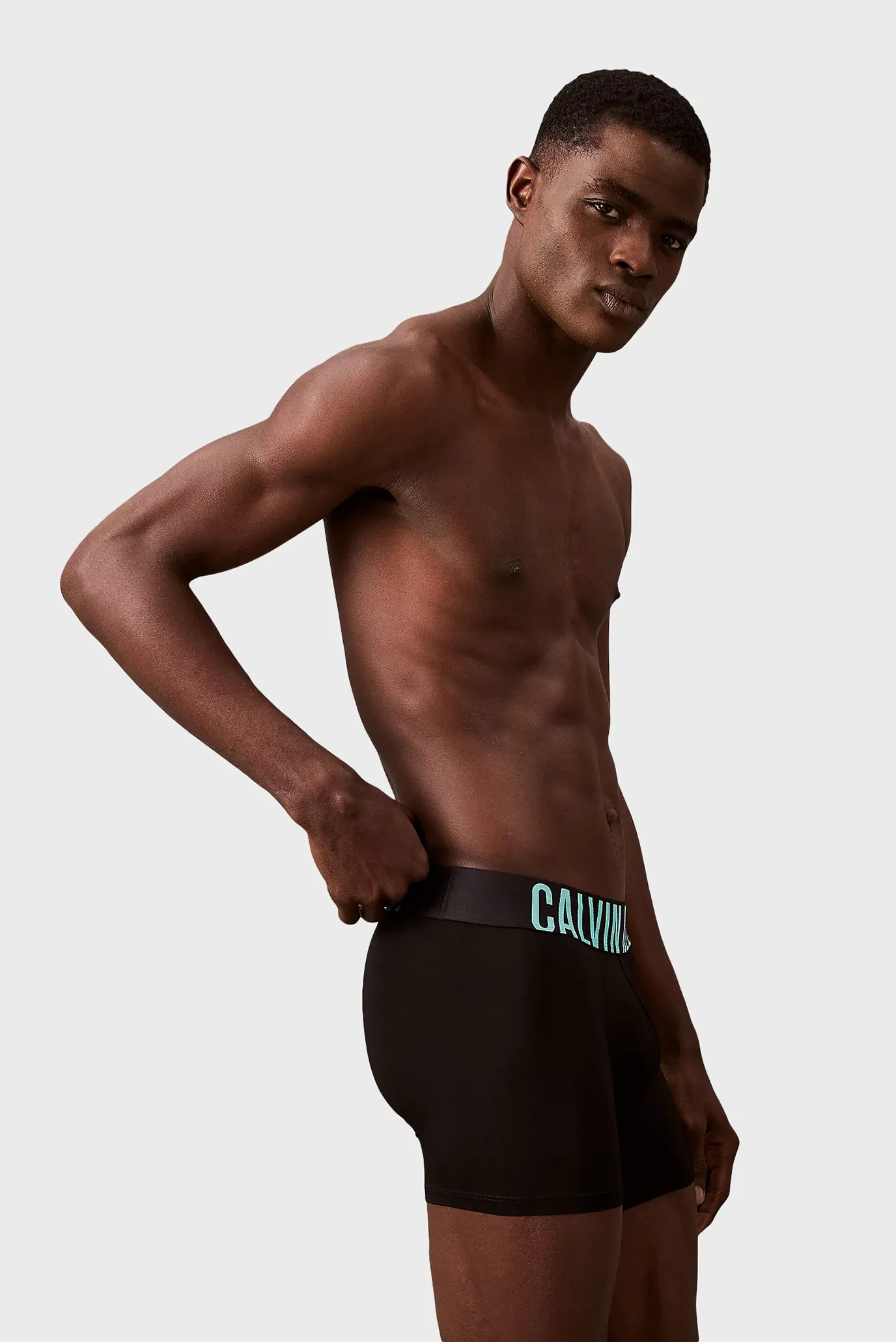 Мужские черные боксеры (3 шт) BOXER BRIEF 4