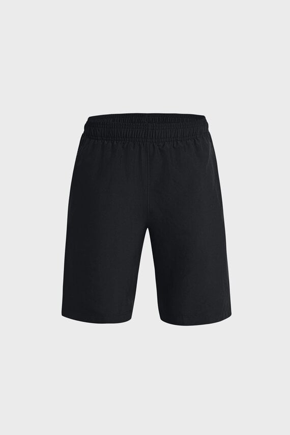 Детские черные шорты UA Woven Graphic Shorts