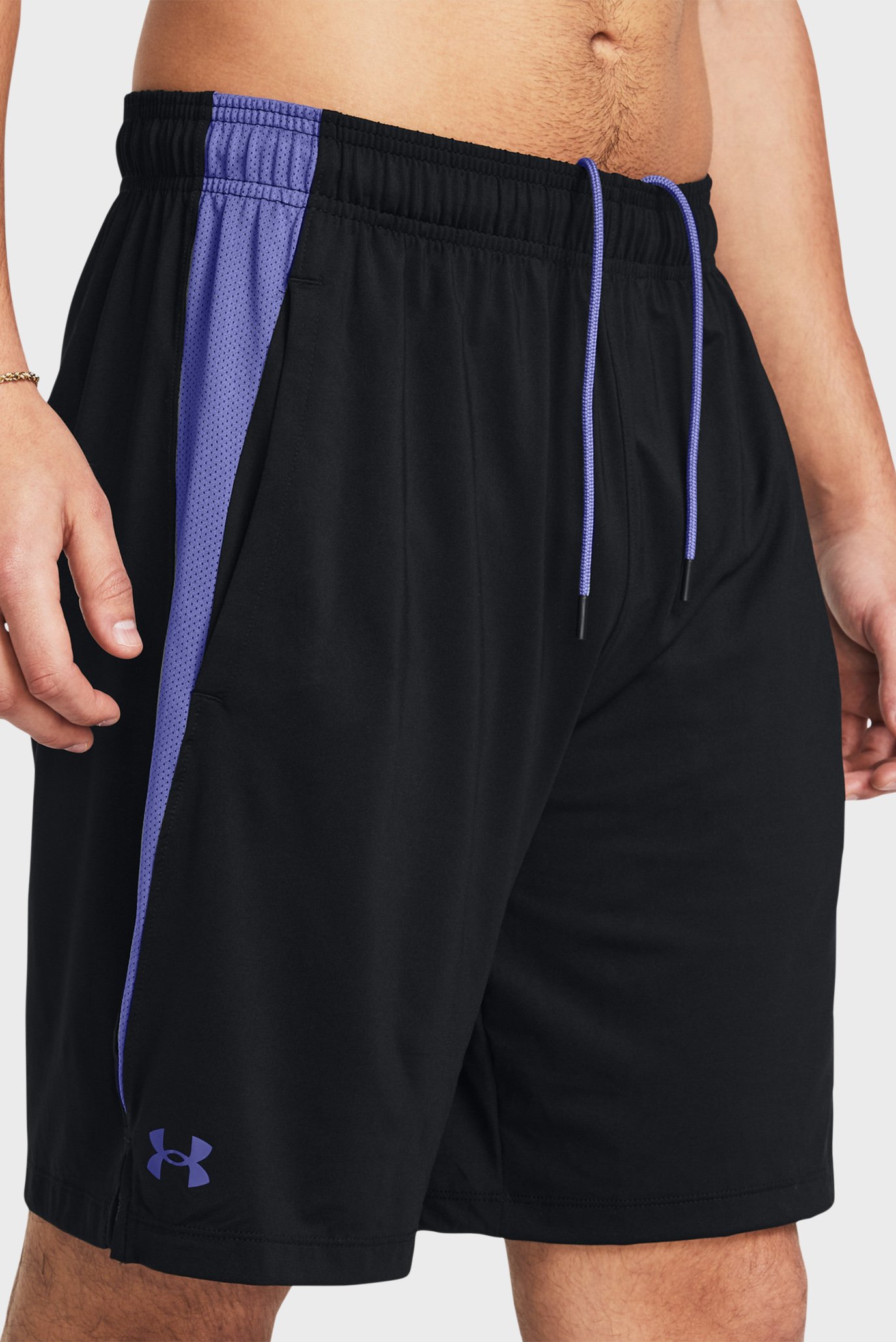 Мужские черные шорты UA Tech Vent Short 4