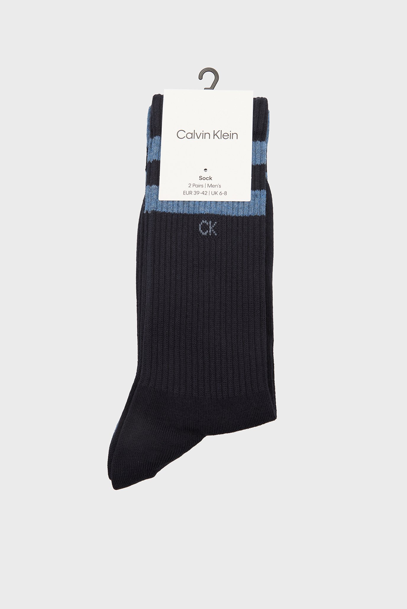 Носки CK MEN SOCK 2P STRIPESCalvin Klein Носки CK MEN SOCK 2P STRIPES 1