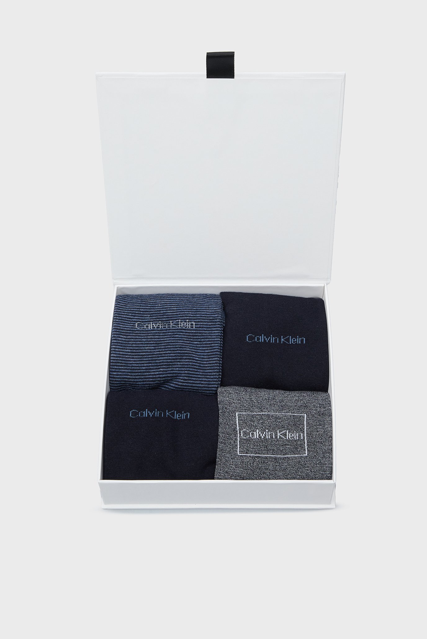 Набор носков CK MEN SOCK 4P LOGO GIFTBOXCalvin Klein Набор носков CK MEN SOCK 4P LOGO GIFTBOX 3