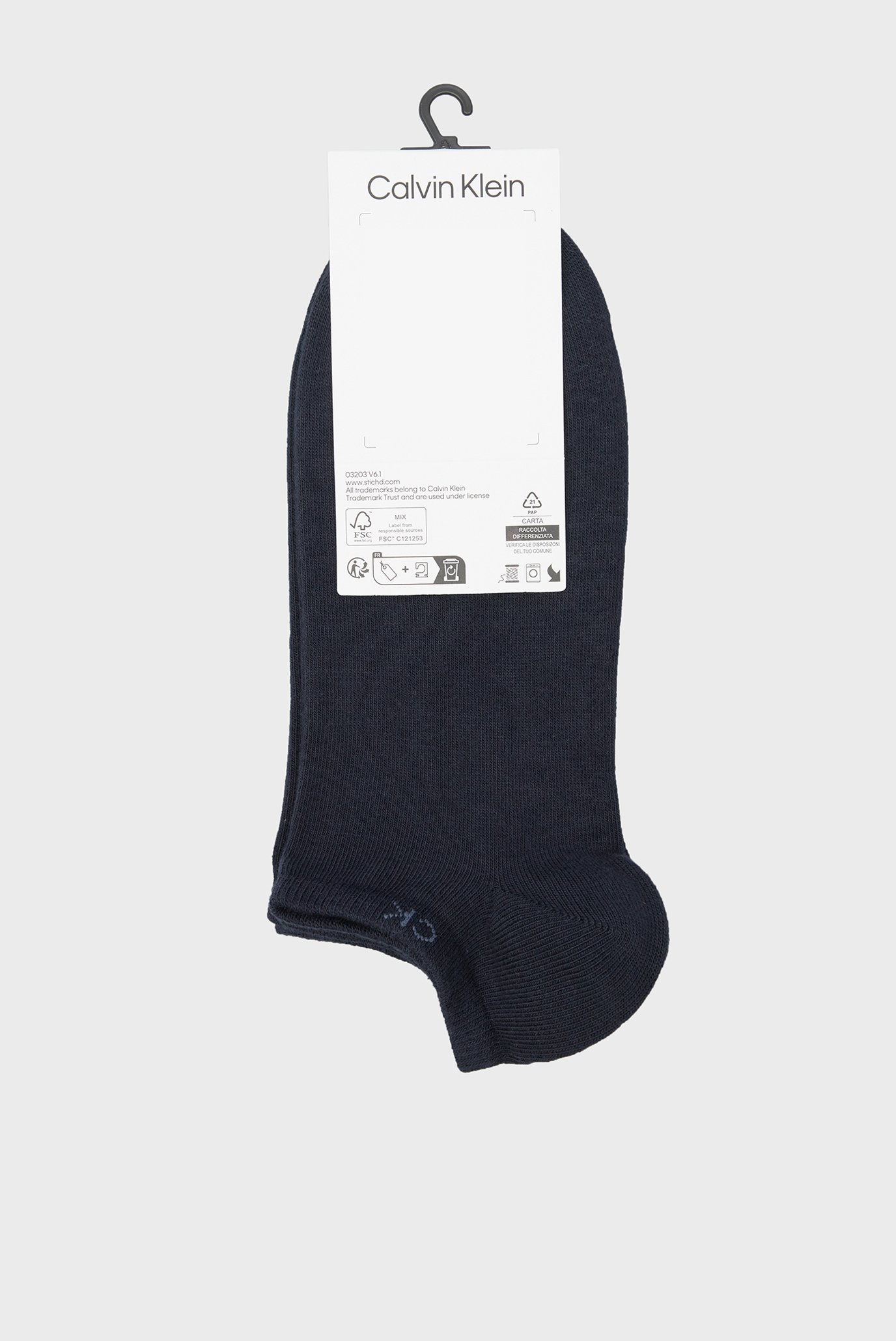 Носки CK MEN SNEAKER 2P 3