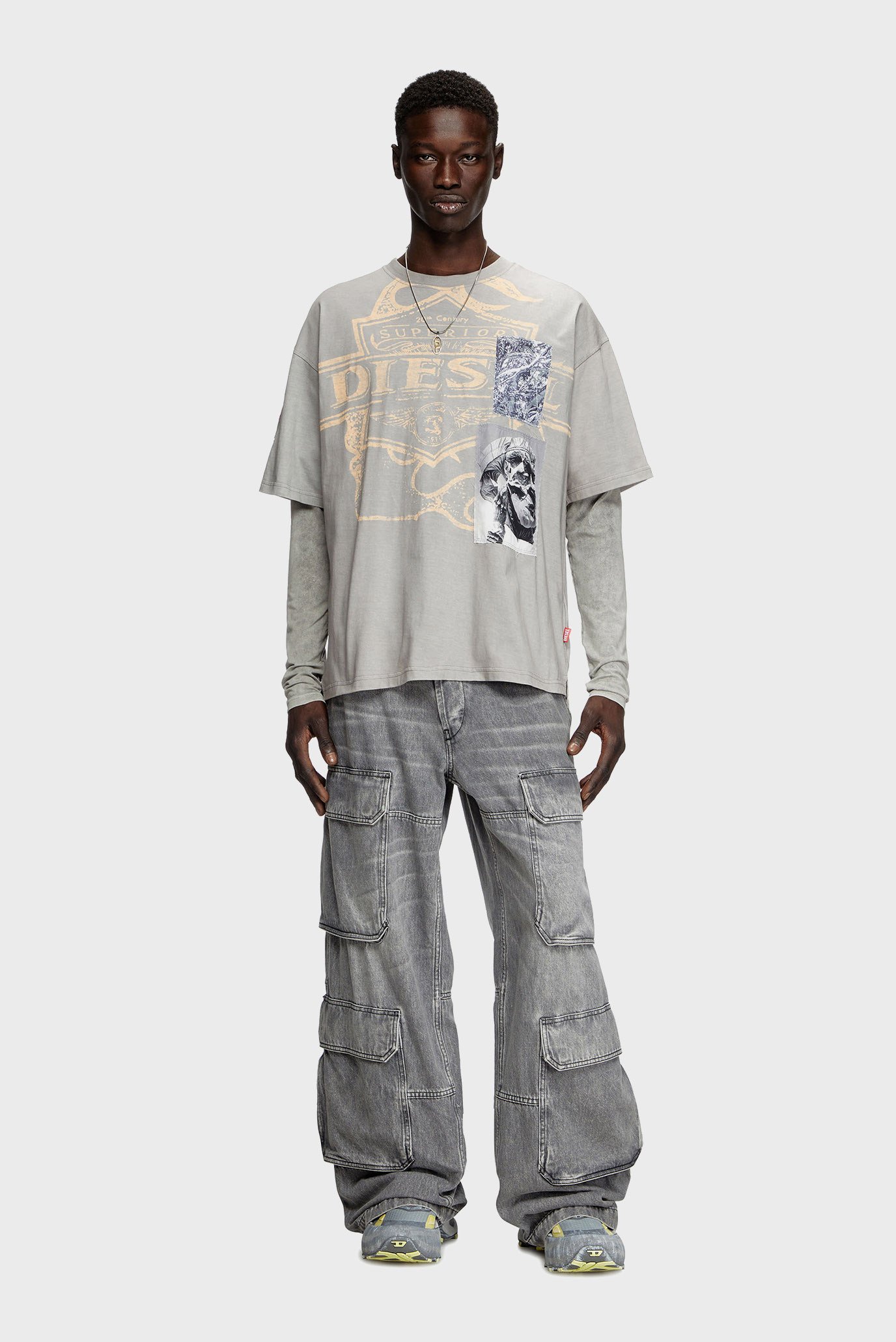 Футболка T-BOXT-SLITS-R8 MAGLIETTADiesel Футболка T-BOXT-SLITS-R8 MAGLIETTA 2