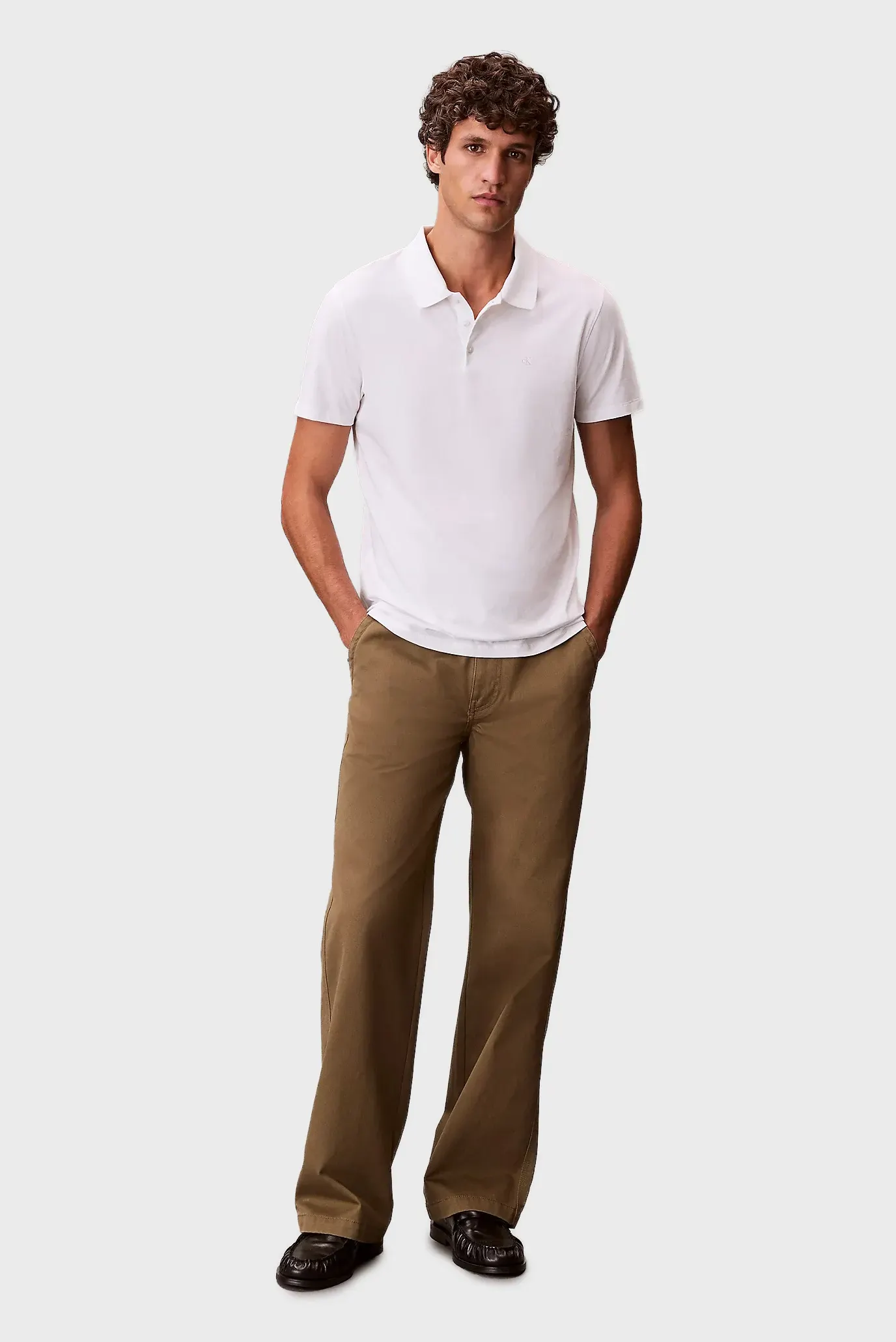 Поло SS SLIM STRETCH COTTON POLO 5