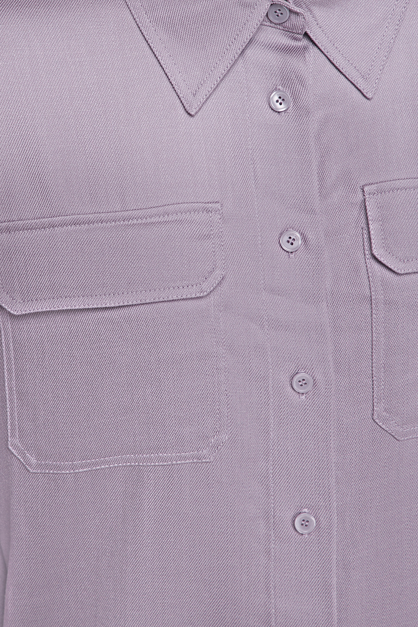 Женская фиолетовая рубашка TENCEL POCKET 3
