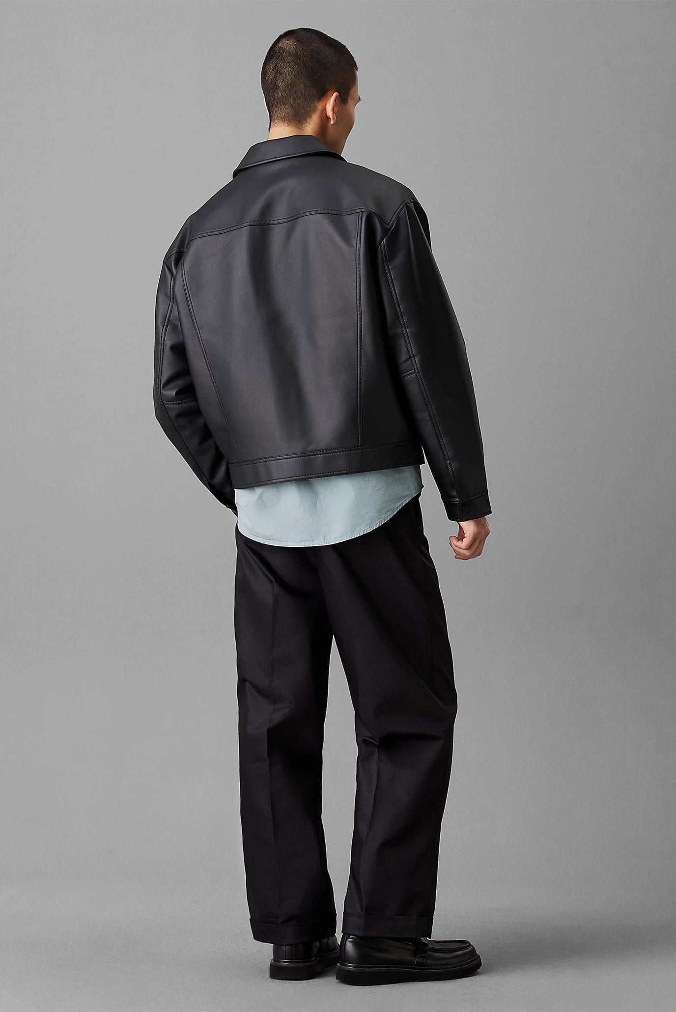 Куртка кожаная FAUX LEATHER JACKET 3