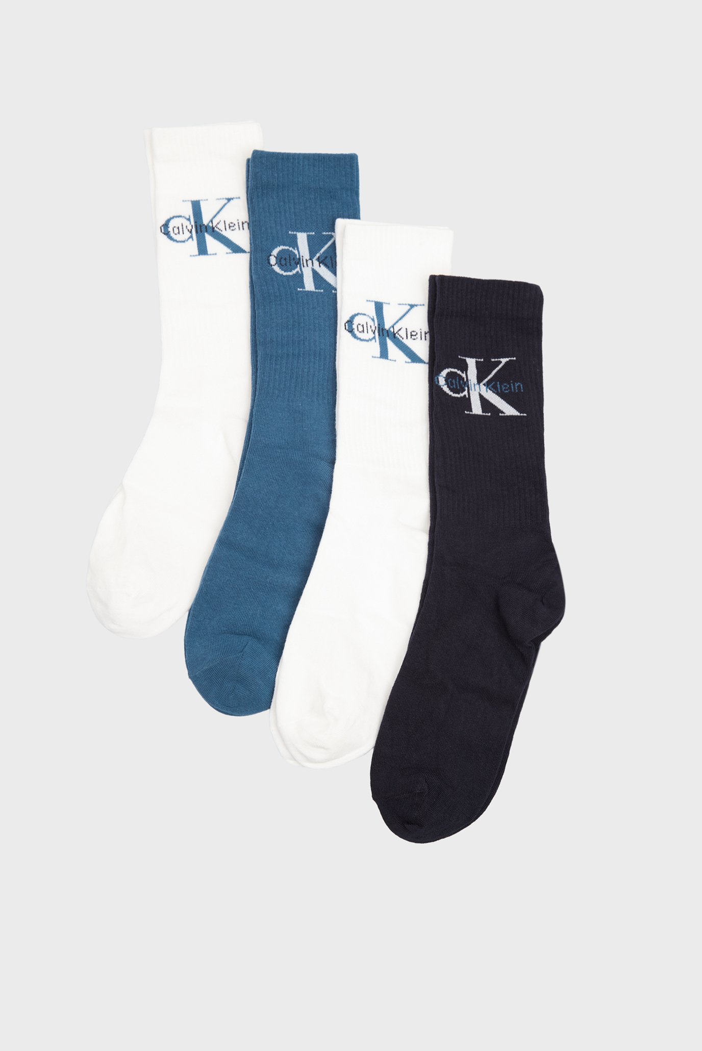 Набор носков CKJ MEN SOCK 4P GIFTBOX MONOLOCalvin Klein Jeans Набор носков CKJ MEN SOCK 4P GIFTBOX MONOLO 2