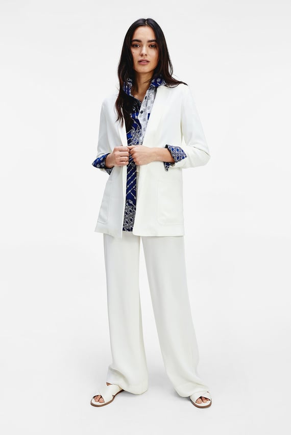 Пиджак ANVERS SATIN CREPE BELTED BLAZER
