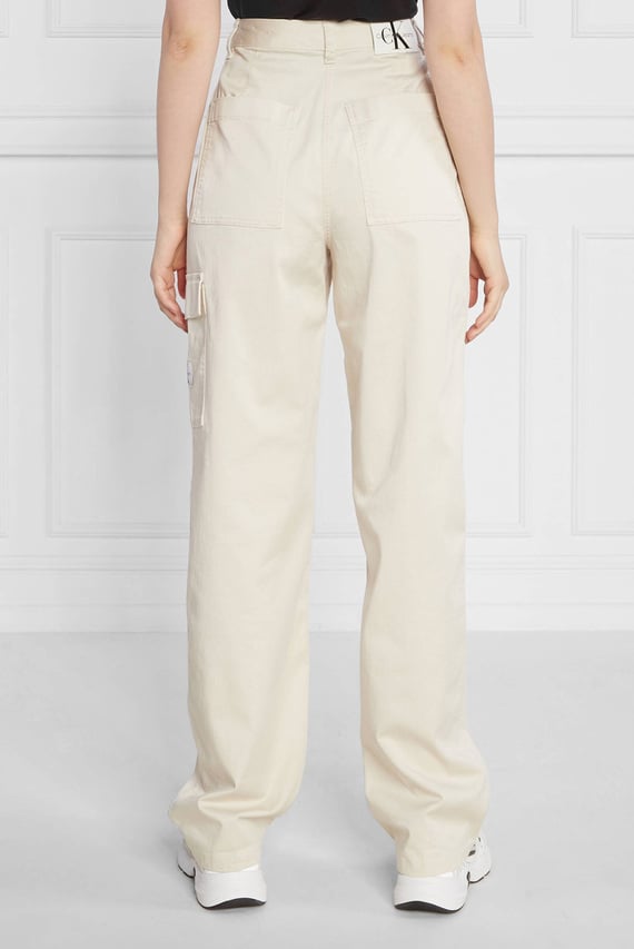Брюки STRETCH TWILL HIGH RISE STRAIGHT