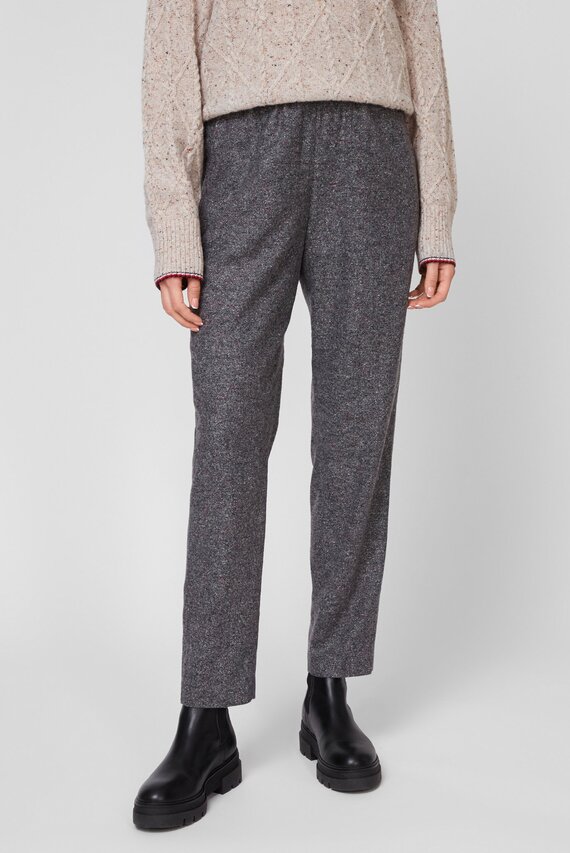Женские серые шерстяные брюки NEPPY Tommy Hilfiger
