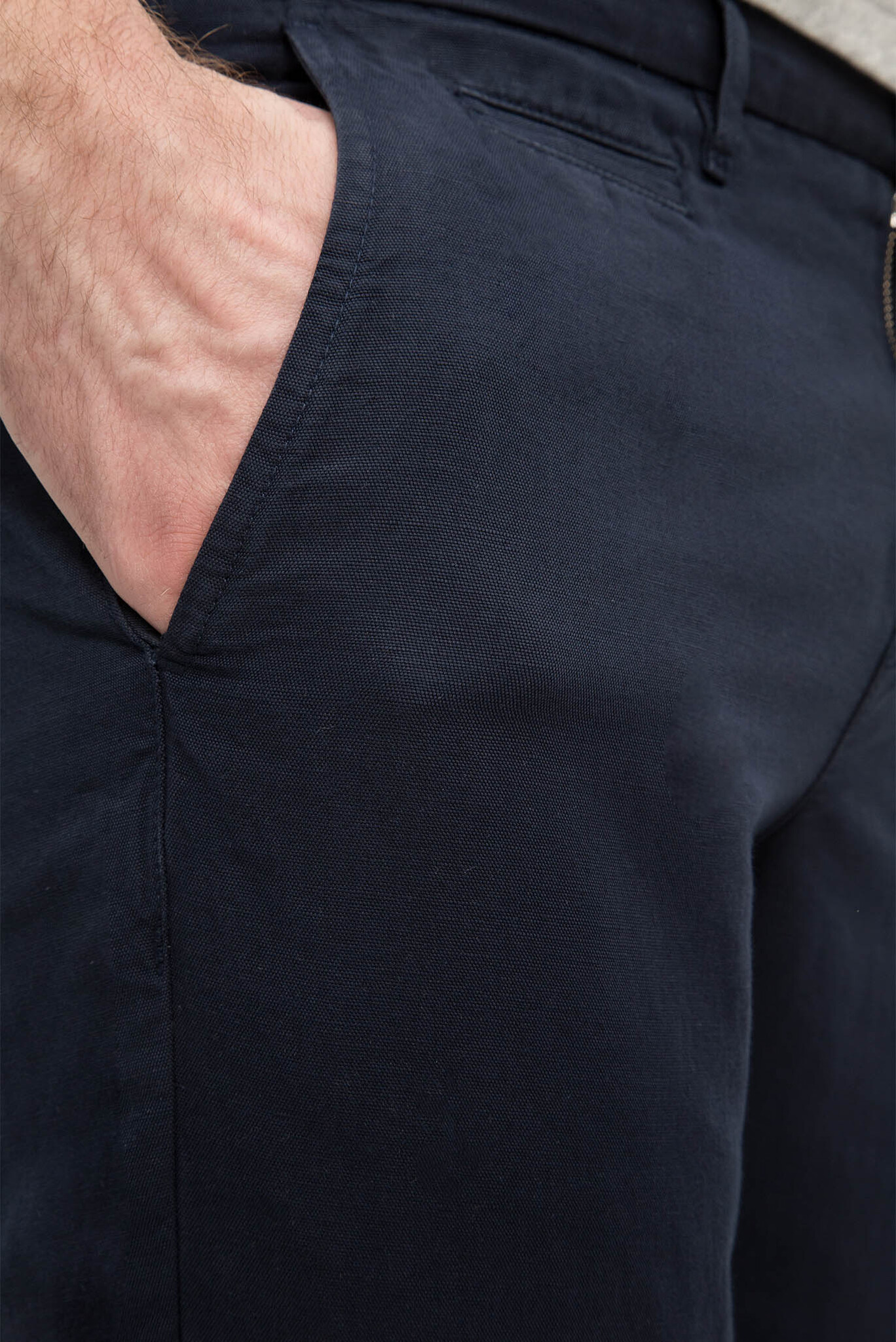 Мужские темно-синие чиносы DENTON CHINO 4