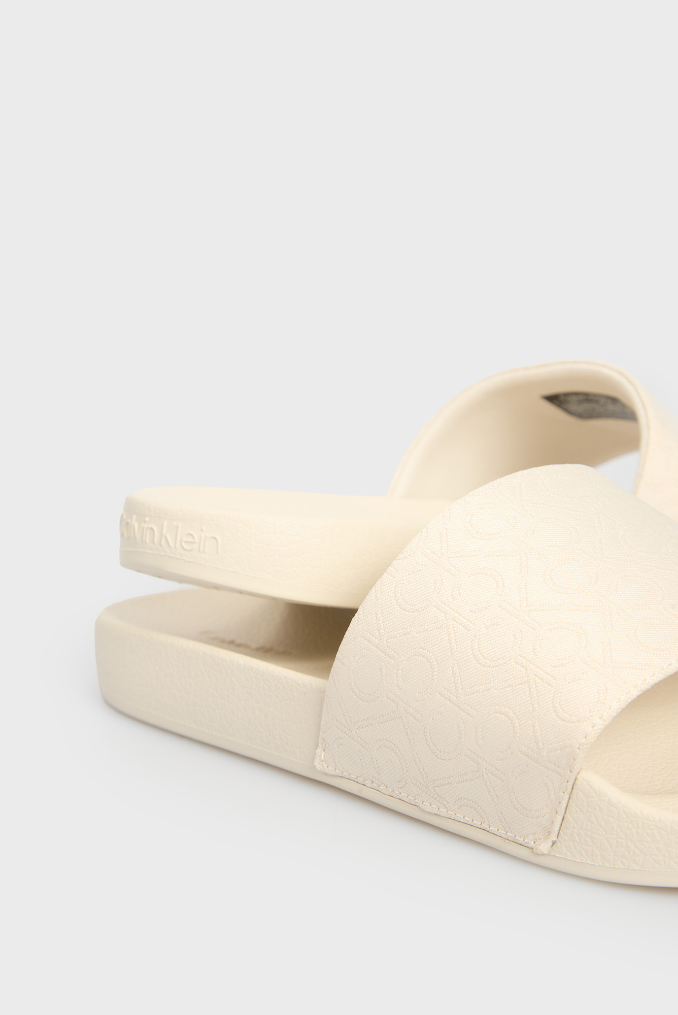 Женские белые слайдеры POOL SLIDE - JACQ 2