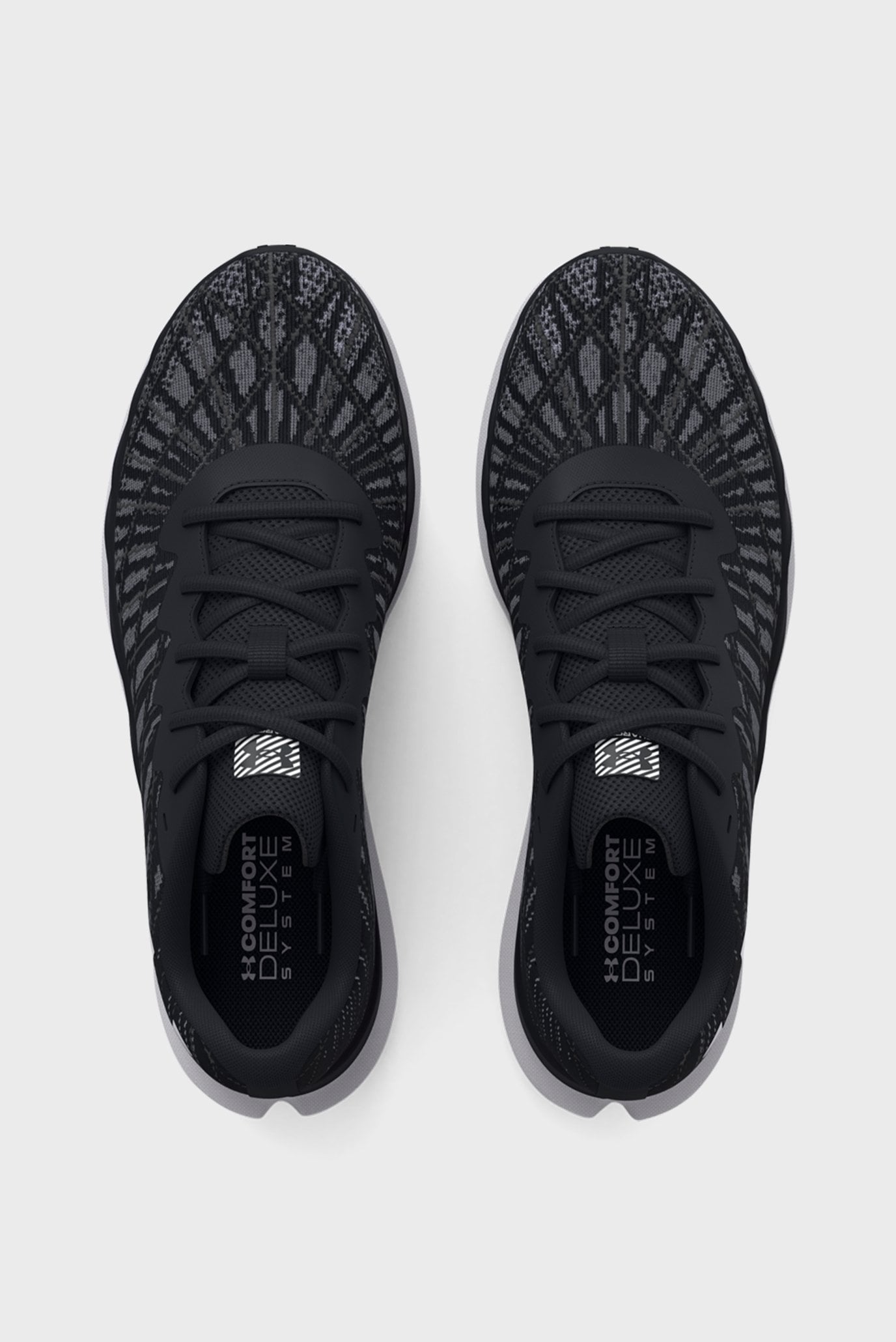 Женские черные кроссовки UA W Charged Breeze 2 4