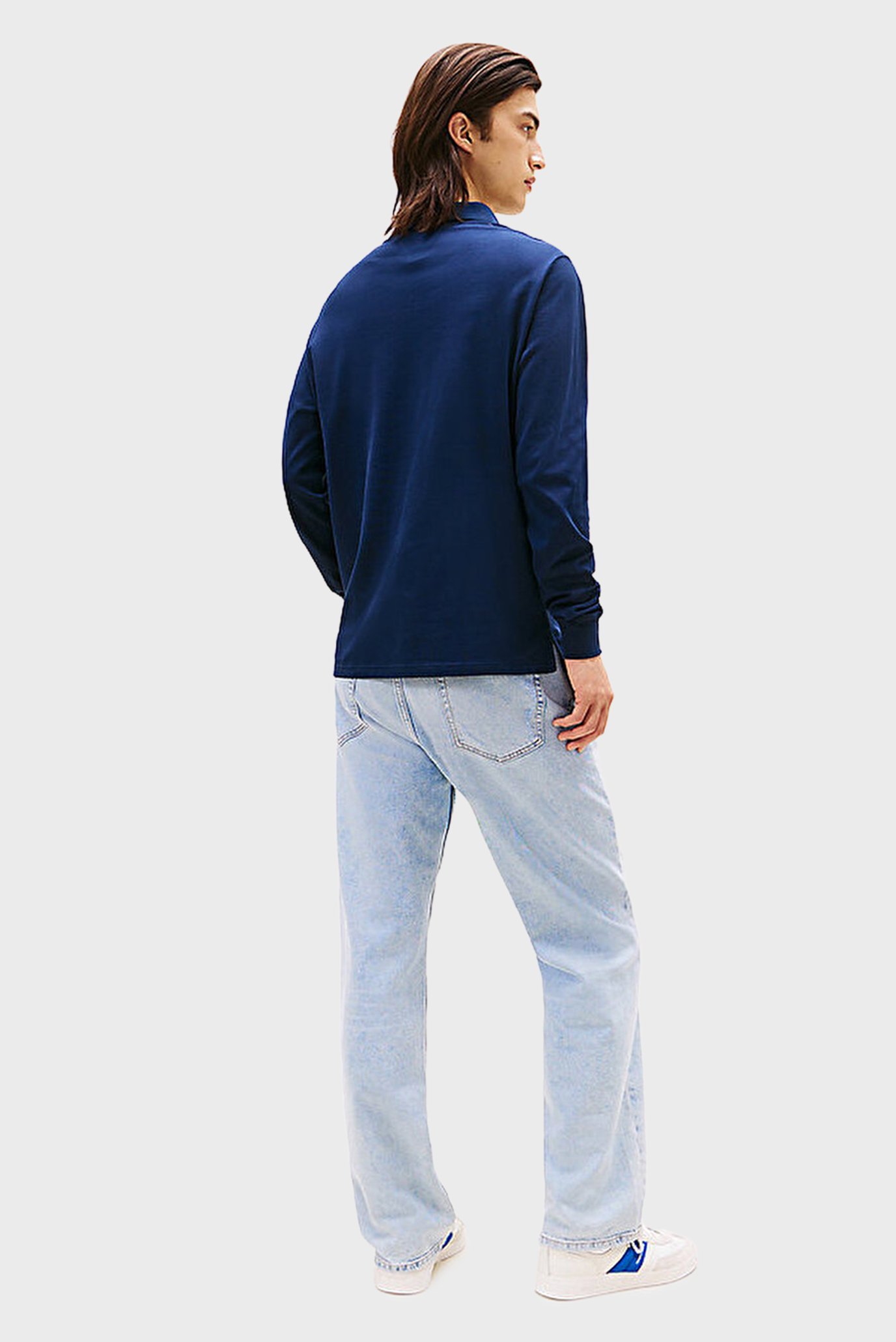 Поло с длинным рукавом TJM SLIM PLACKET POLO LS EXT 3