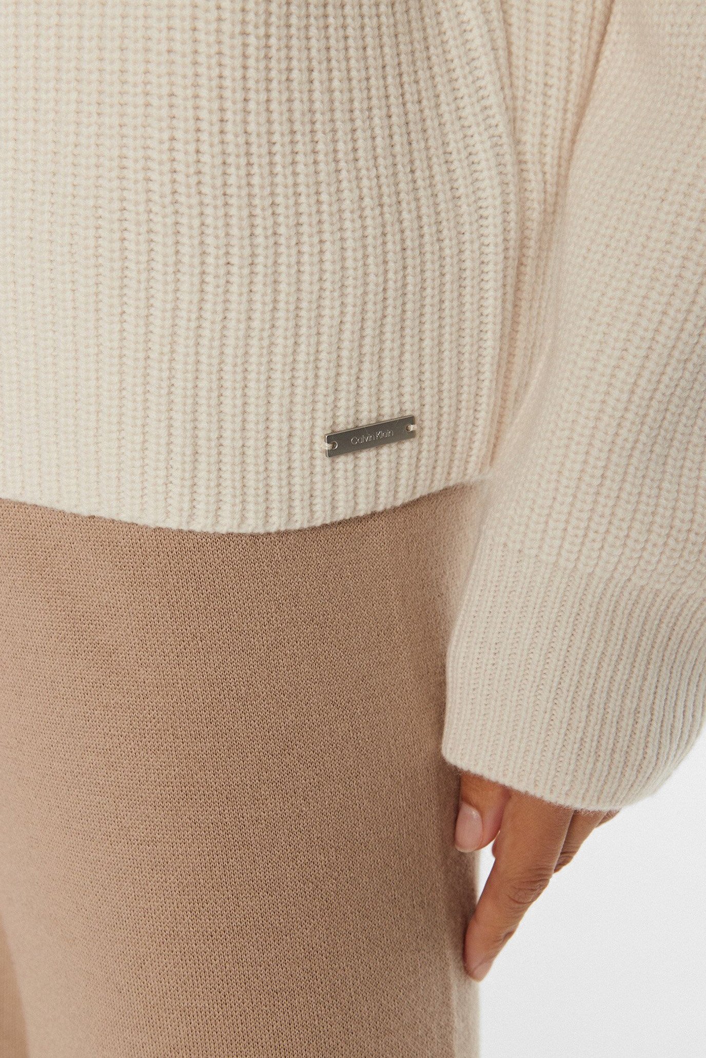 Свитер RECYCLED WOOL MOCK-NECK SWEATER 3