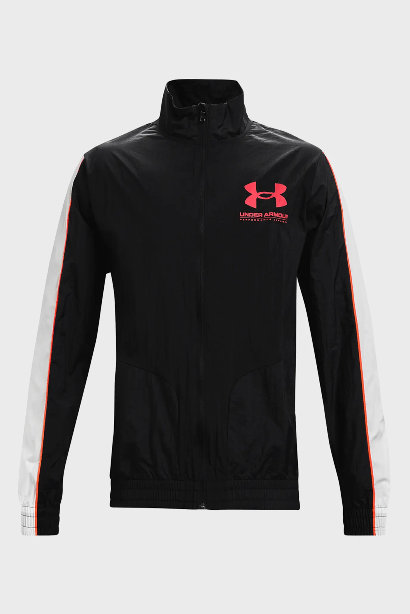 Мужская черная ветровка UA WOVEN TRACK JACKET 11