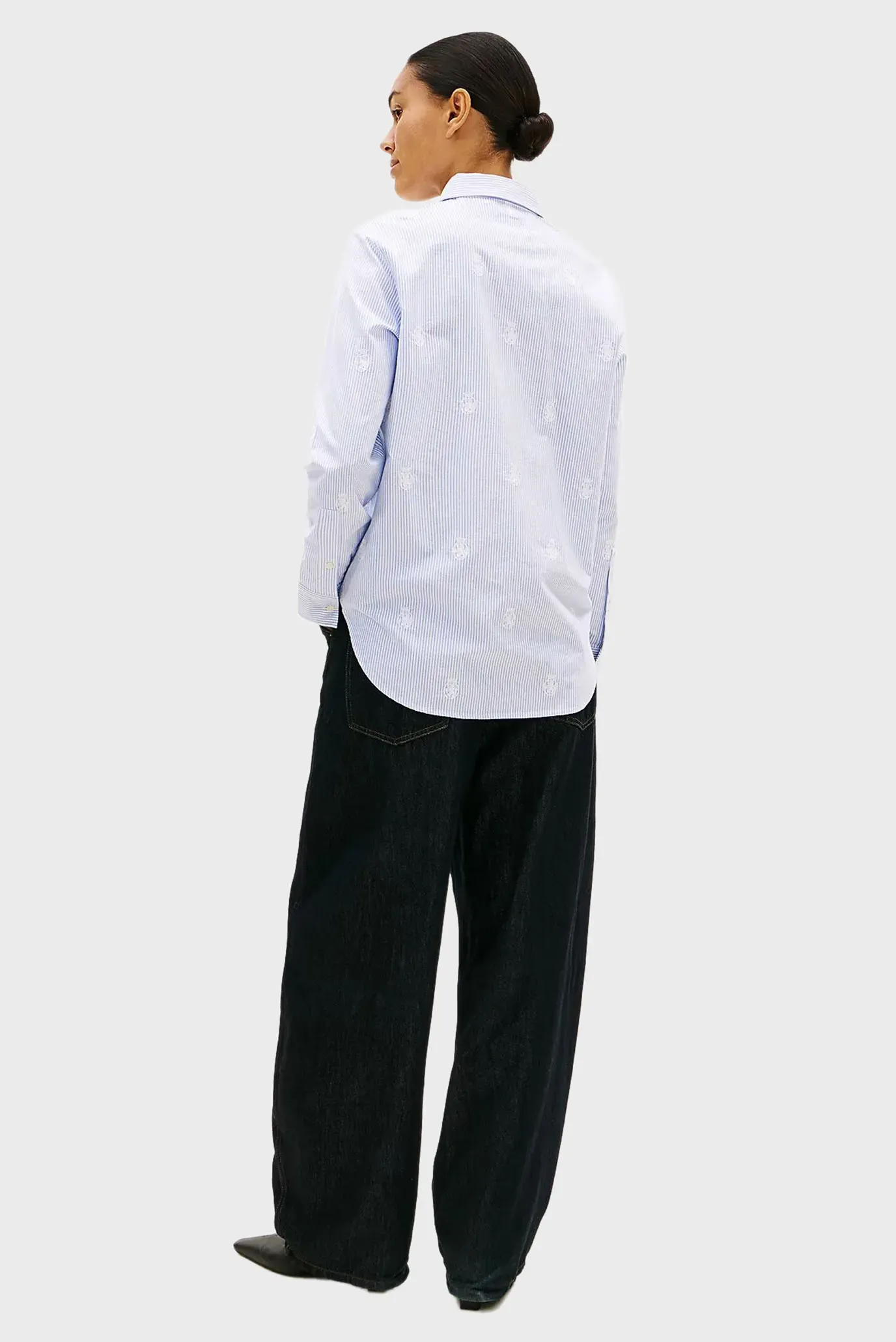 Рубашка OXFORD AOP RELAXED SHIRT 3