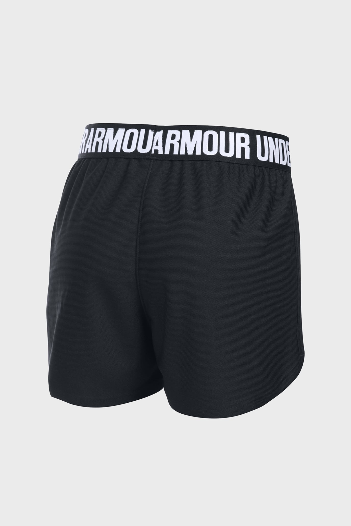 Детские черные шорты Play Up Short 4