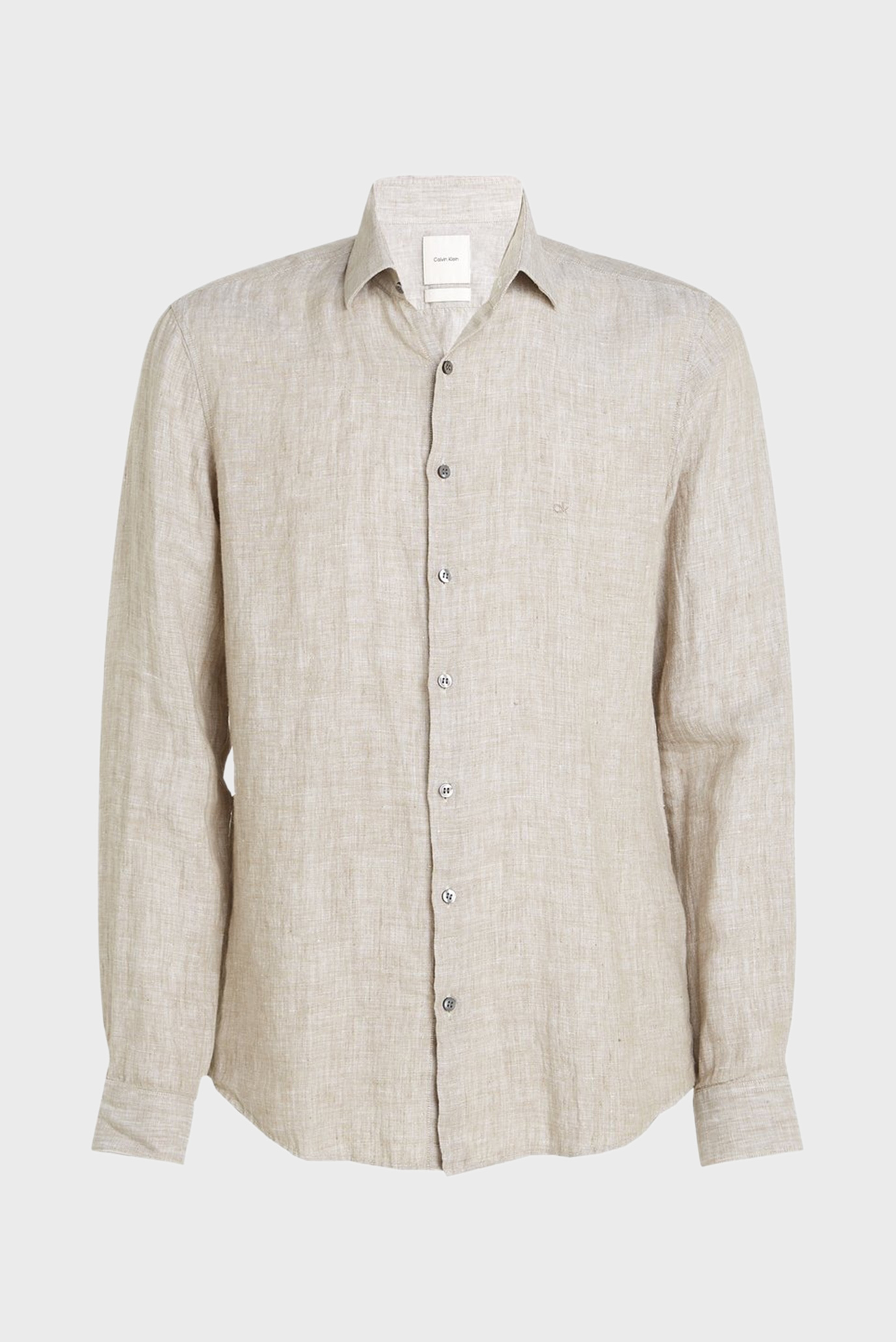 Рубашка LINEN SOLID SLIM SHIRT 5